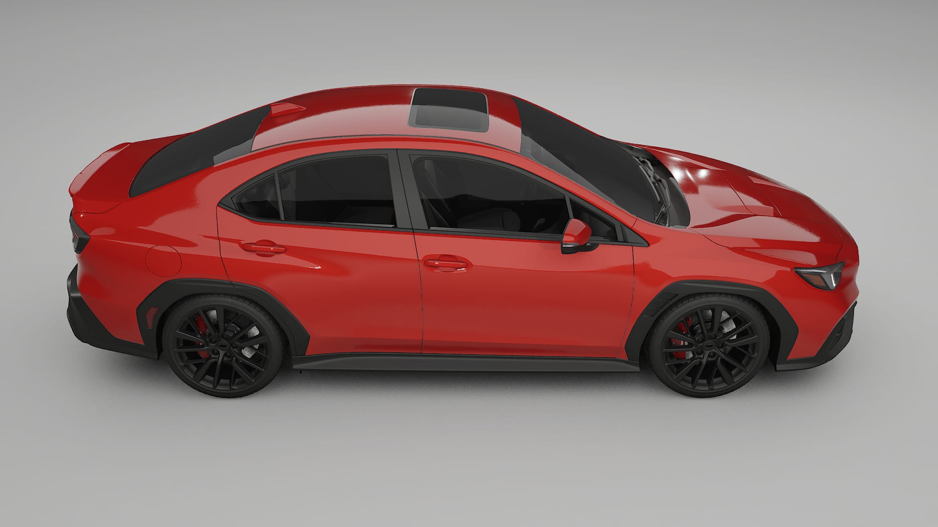 Subaru WRX VB TPU Lackskyddsfilm | BLAZE Färgskiftande PPF – Komplett Förskuret Kit