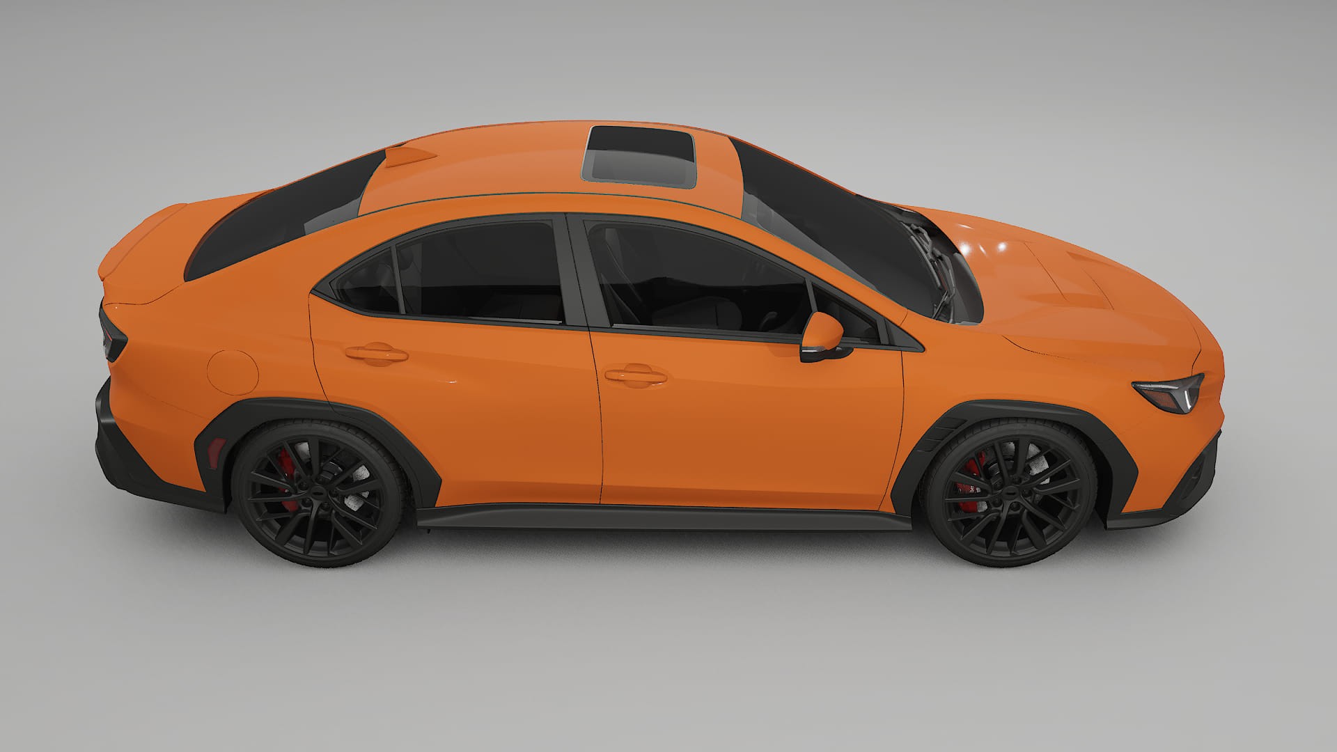 Subaru WRX VB TPU Lackskyddsfilm | ROCKET Färgskiftande PPF – Komplett Förskuret Kit