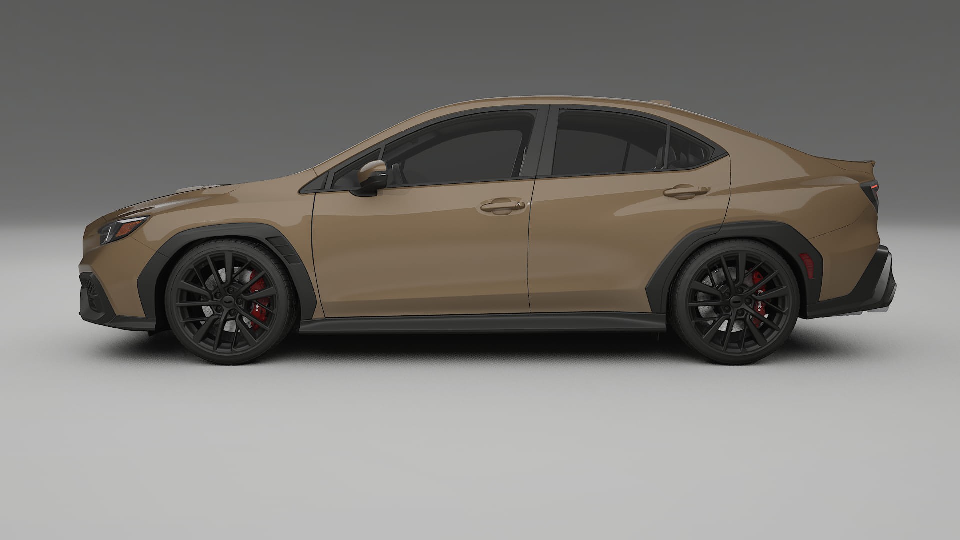 Subaru WRX VB TPU Lackskyddsfilm | SAHARA Färgskiftande PPF – Komplett Förskuret Kit