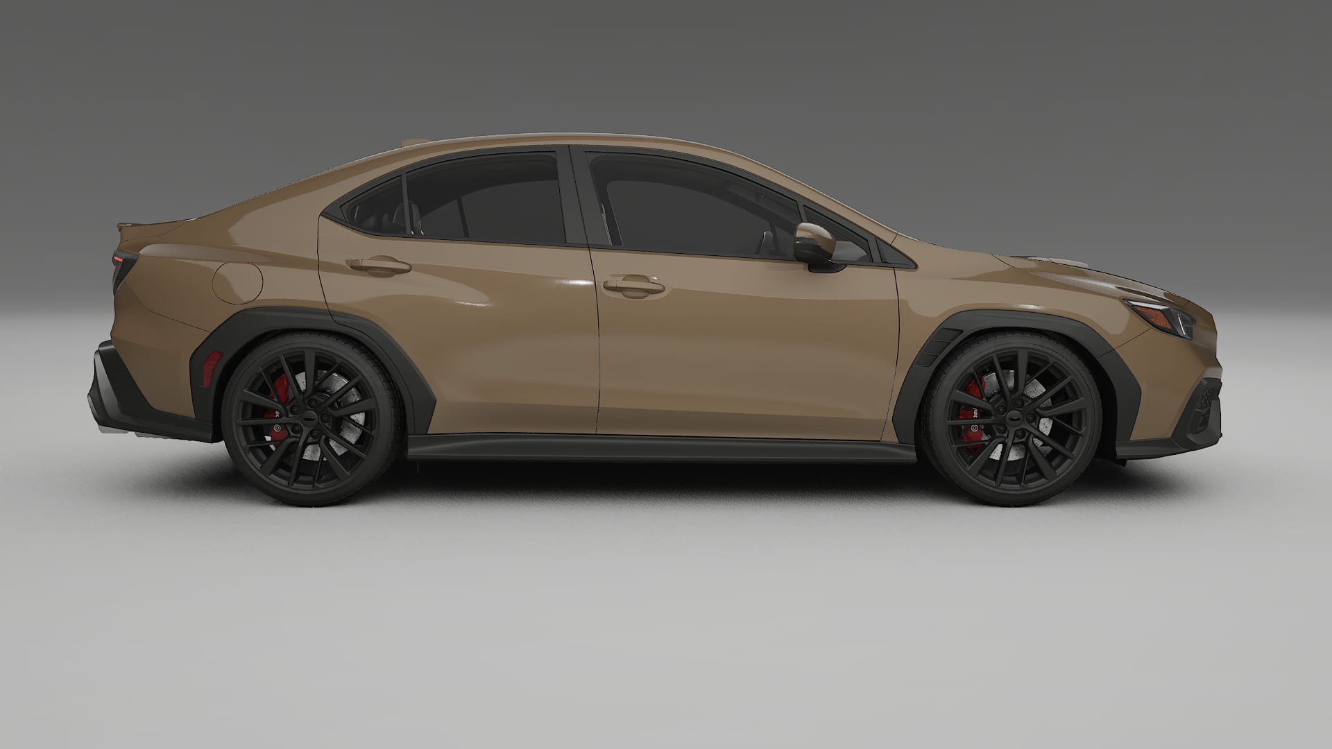 Subaru WRX VB TPU Lackskyddsfilm | SAHARA Färgskiftande PPF – Komplett Förskuret Kit