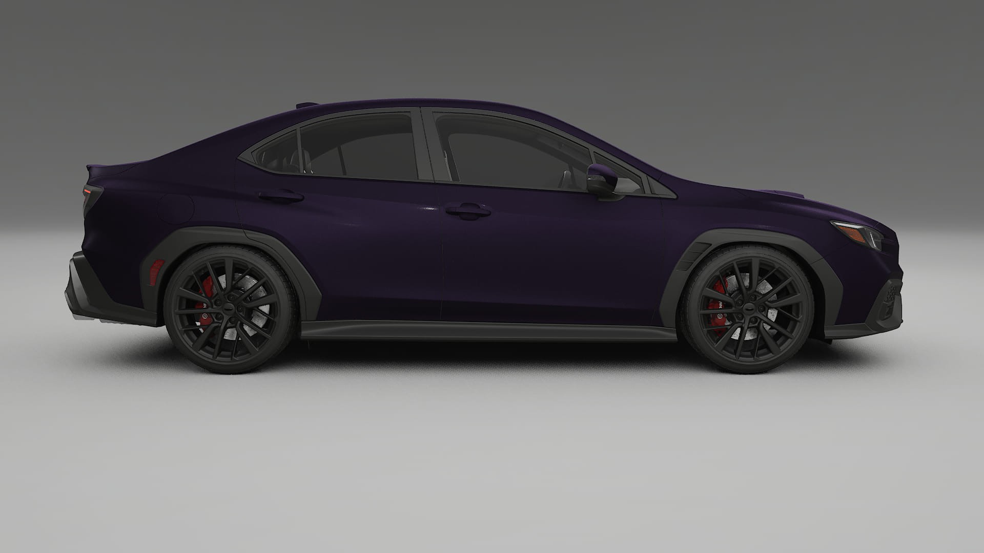 Subaru WRX VB TPU Lackskyddsfilm | VIOLET Färgskiftande PPF – Komplett Förskuret Kit