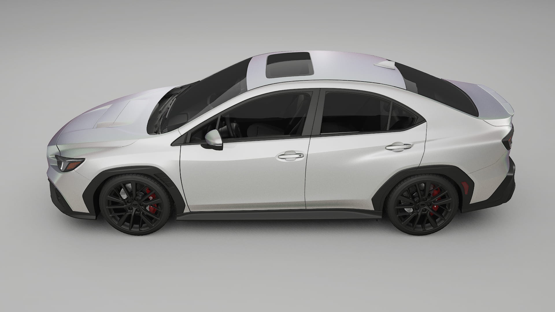 Subaru WRX VB TPU Lackskyddsfilm | NEBULA Färgskiftande PPF – Komplett Förskuret Kit