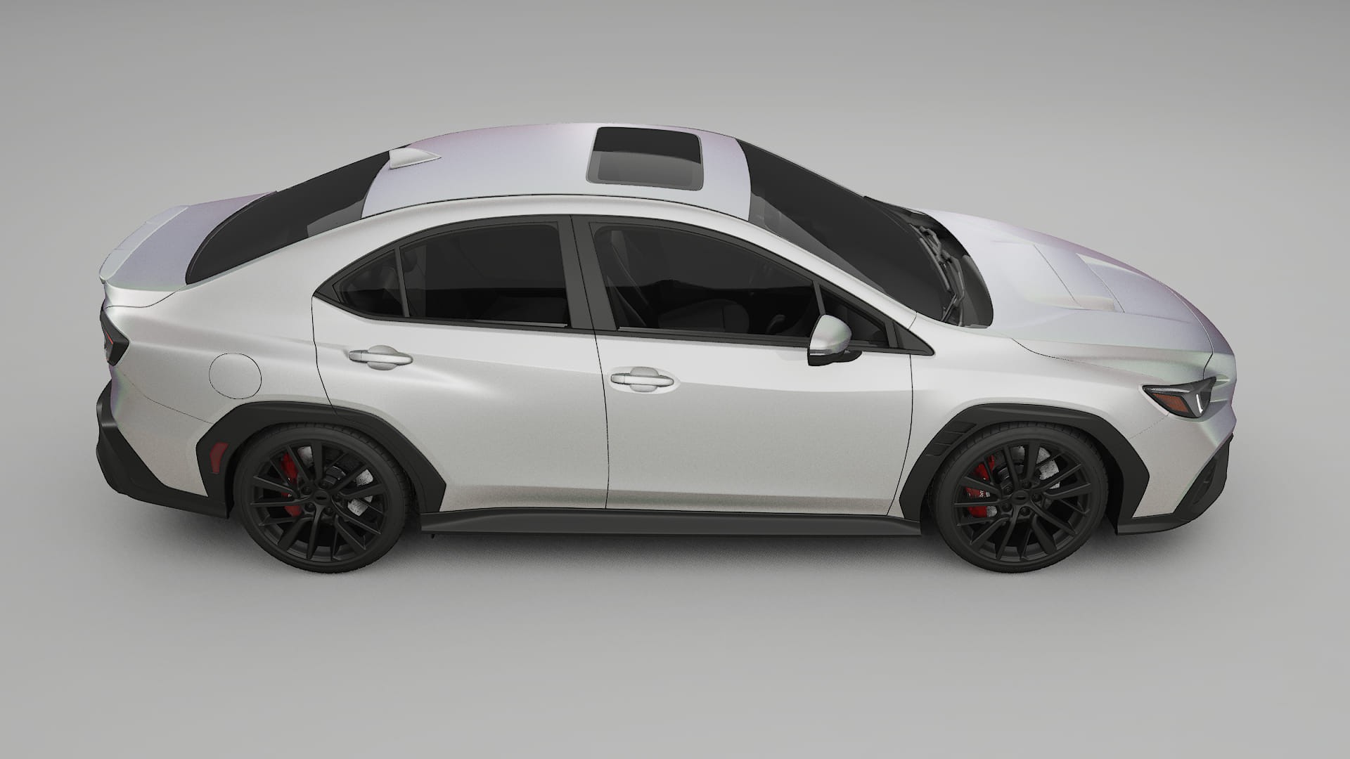 Subaru WRX VB TPU Lackskyddsfilm | NEBULA Färgskiftande PPF – Komplett Förskuret Kit