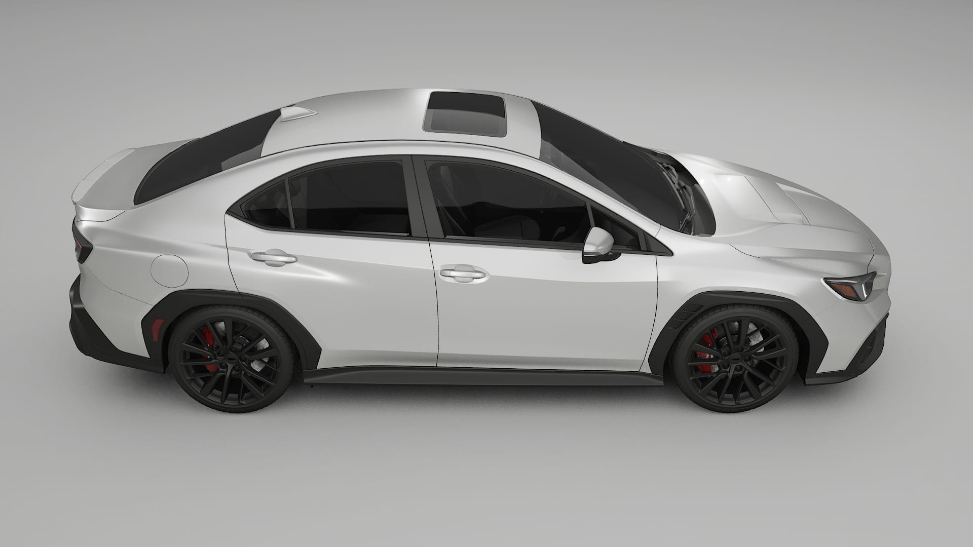 Subaru WRX VB TPU Lackskyddsfilm | OPAL Färgskiftande PPF – Komplett Förskuret Kit