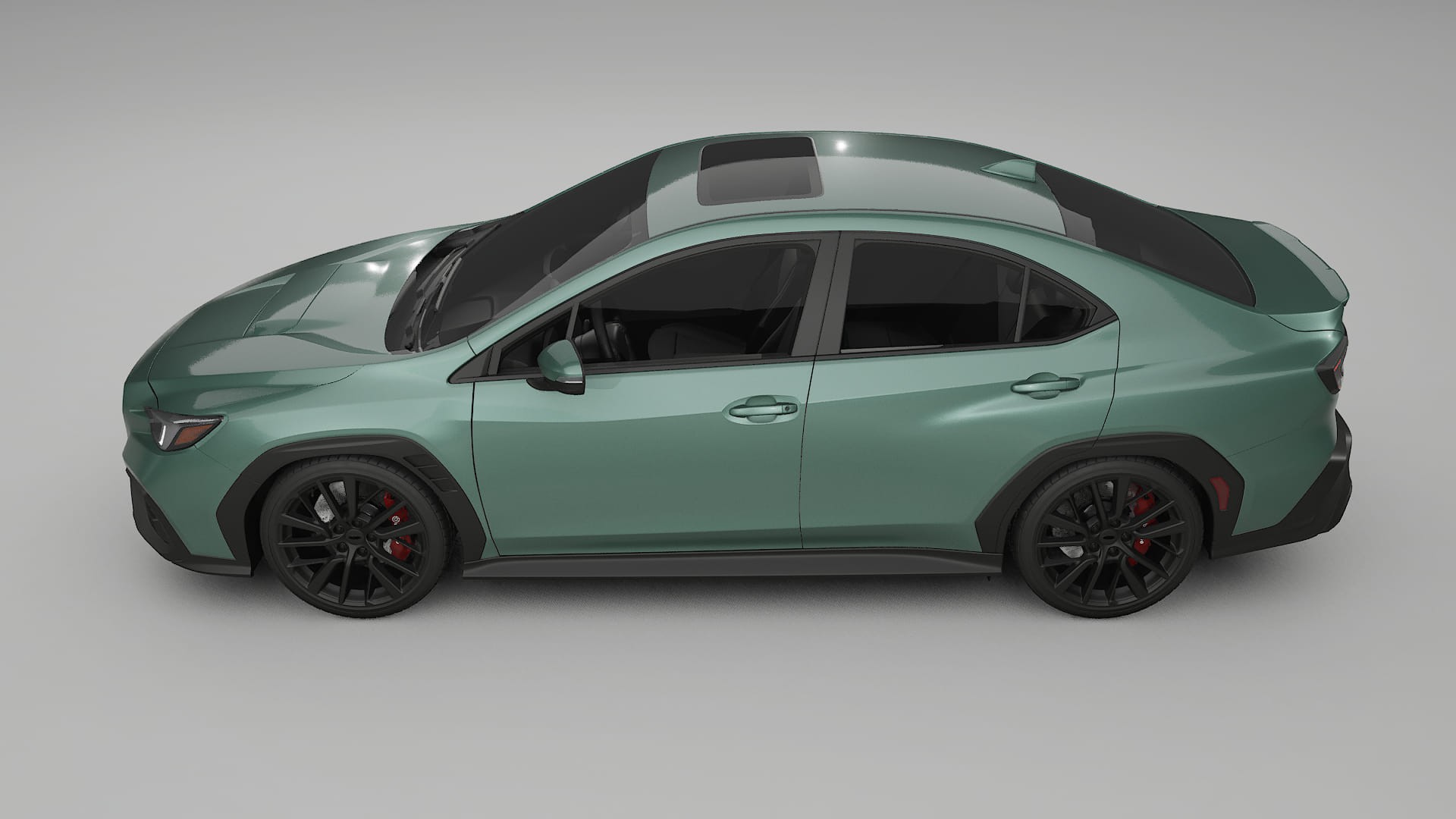 Subaru WRX VB TPU Lackskyddsfilm | EVERGREEN Färgskiftande PPF – Komplett Förskuret Kit