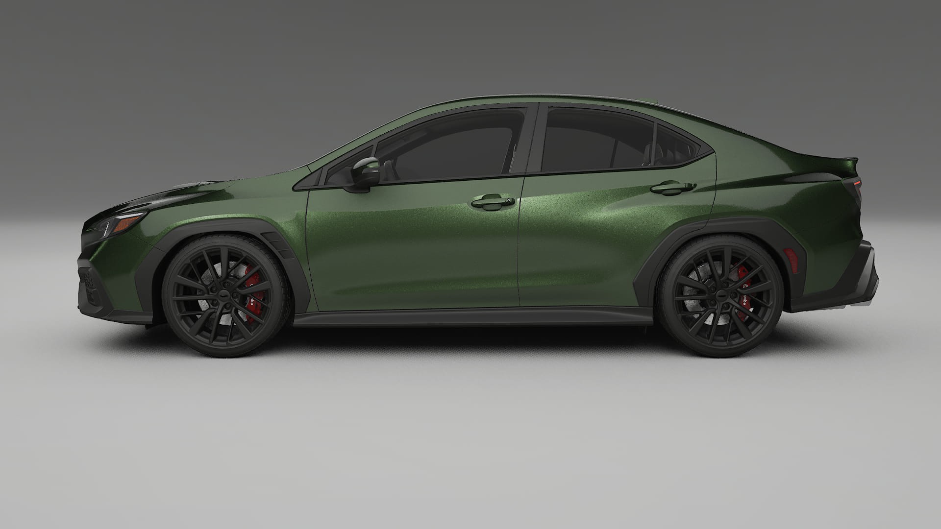 Subaru WRX VB TPU Lackskyddsfilm | LAGOON Färgskiftande PPF – Komplett Förskuret Kit