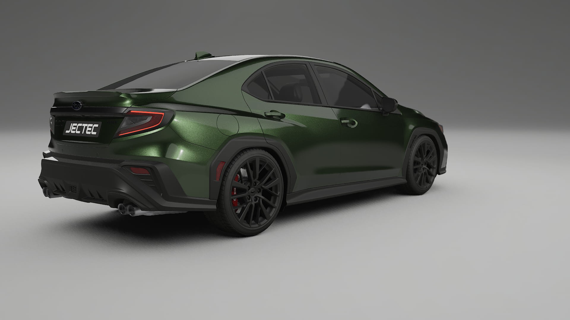 Subaru WRX VB TPU Lackskyddsfilm | LAGOON Färgskiftande PPF – Komplett Förskuret Kit