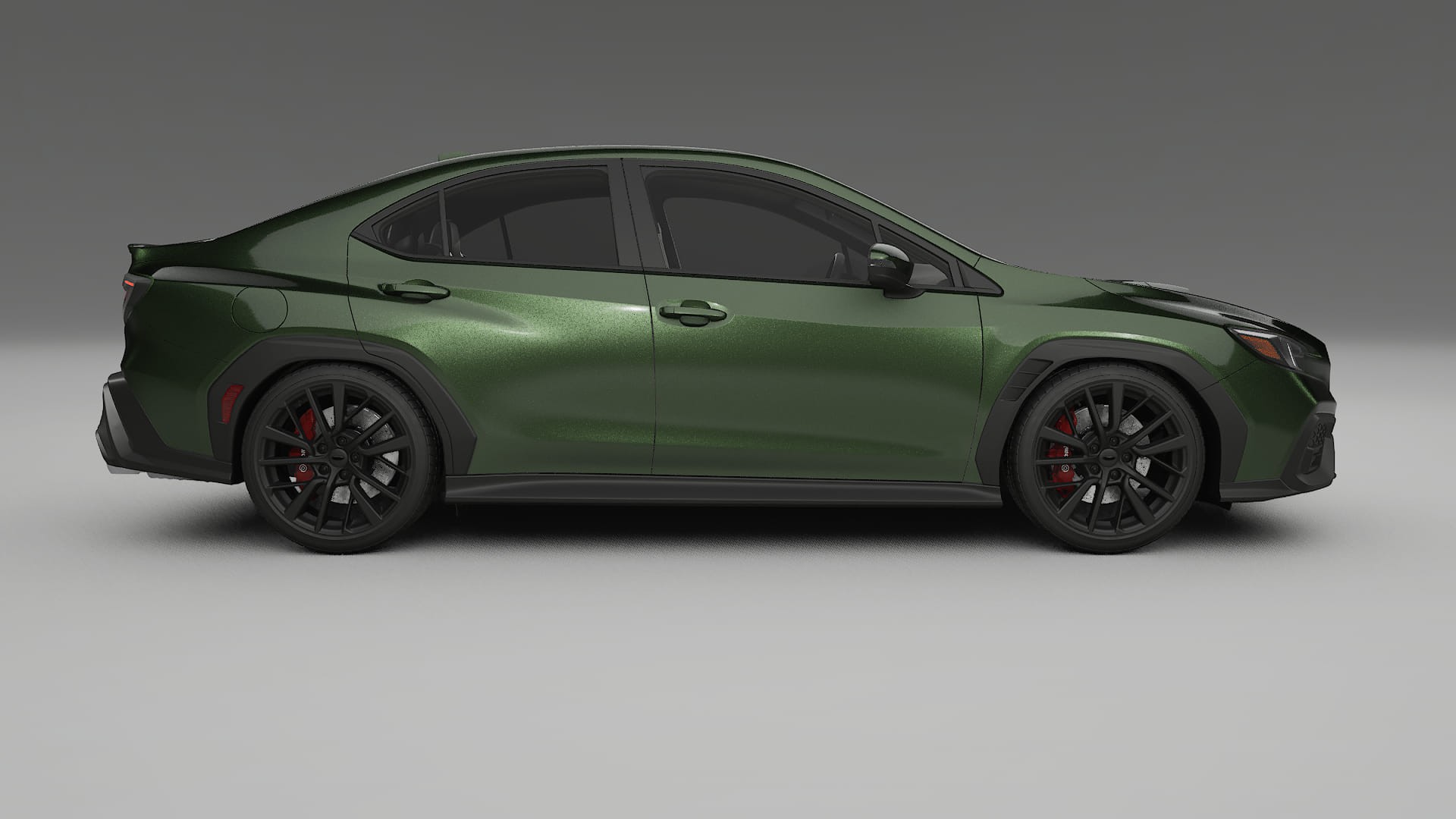 Subaru WRX VB TPU Lackskyddsfilm | LAGOON Färgskiftande PPF – Komplett Förskuret Kit