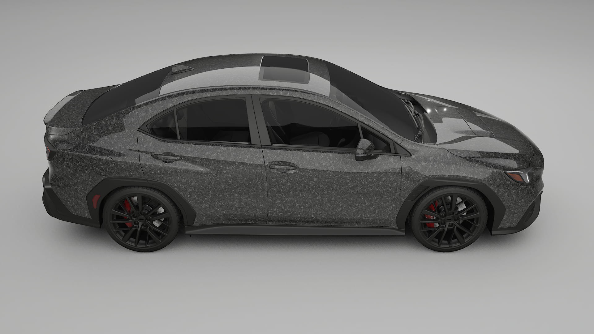 Subaru WRX VB TPU Lackskyddsfilm | FORGED S Färgskiftande PPF – Komplett Förskuret Kit