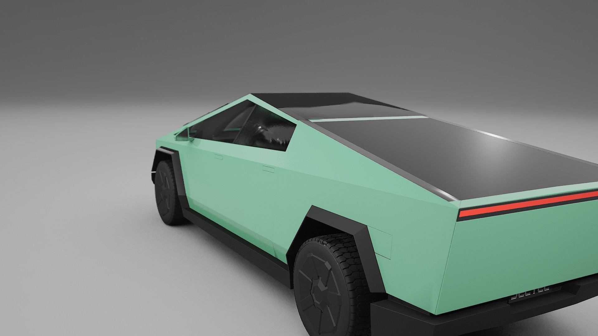 Tesla Cybertruck TPU Lackskyddsfilm | DUSTY Färgskiftande PPF – Komplett Förskuret Kit