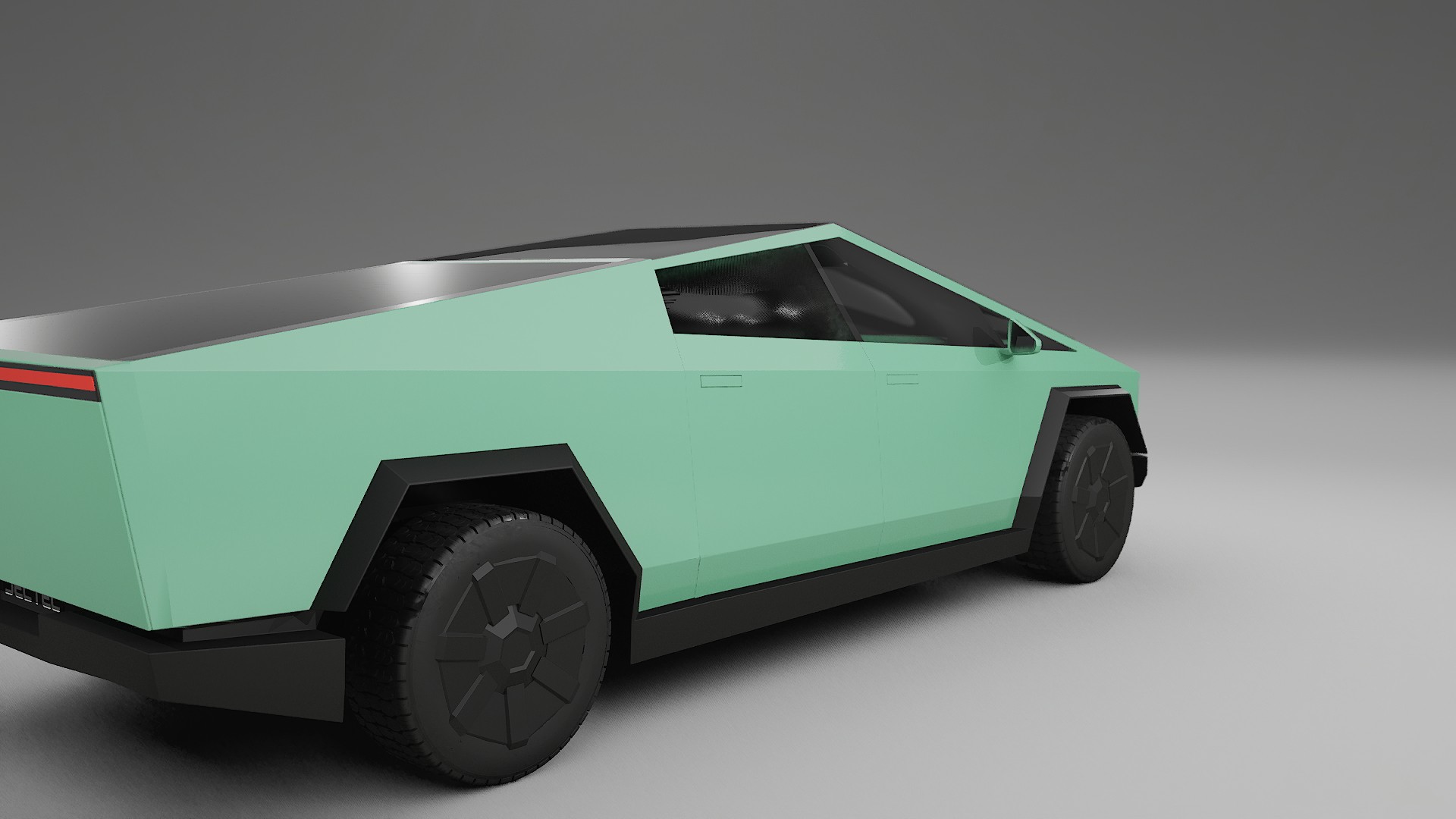 Tesla Cybertruck TPU Lackskyddsfilm | DUSTY Färgskiftande PPF – Komplett Förskuret Kit