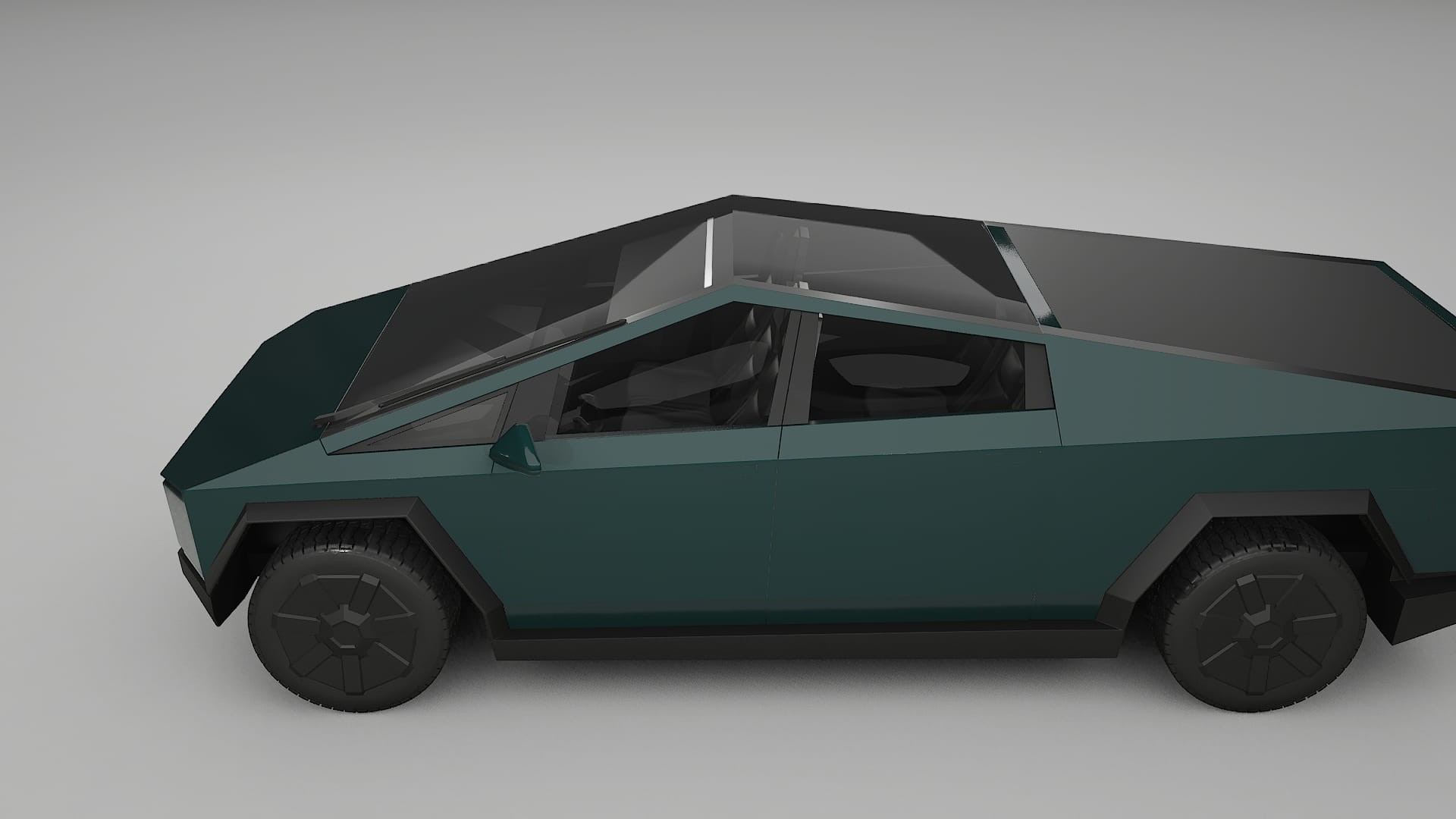 Tesla Cybertruck TPU Lackskyddsfilm | INFERNO Färgskiftande PPF – Komplett Förskuret Kit