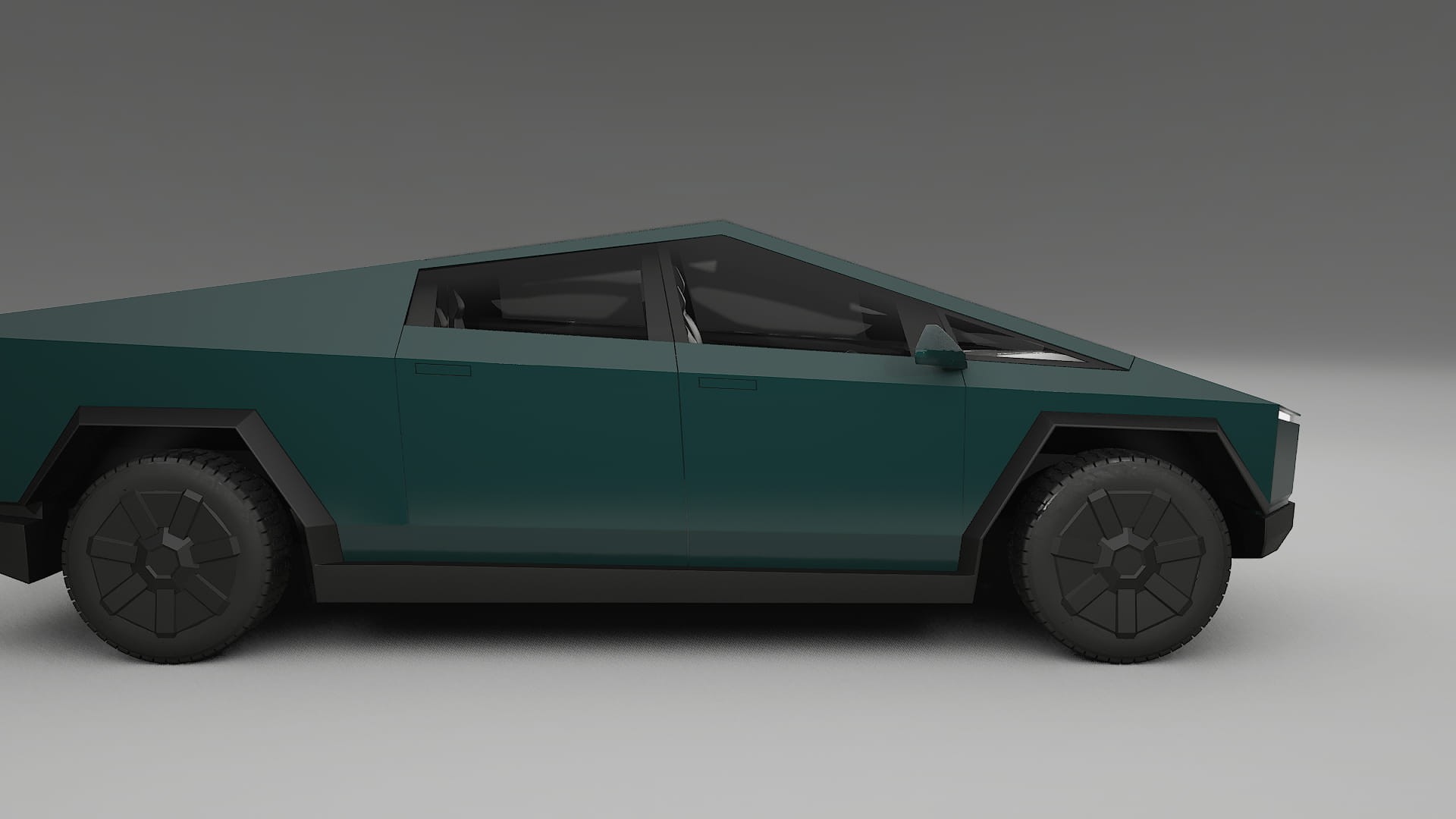 Tesla Cybertruck TPU Lackskyddsfilm | INFERNO Färgskiftande PPF – Komplett Förskuret Kit