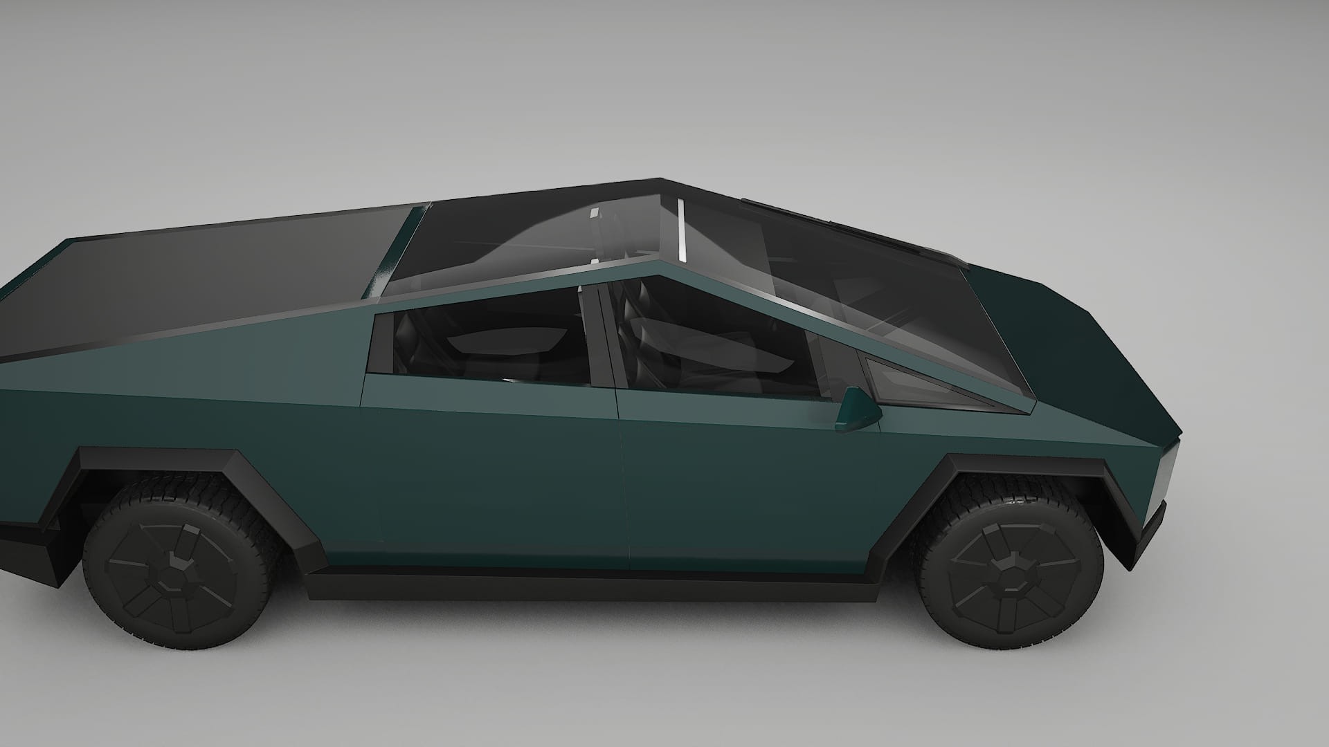 Tesla Cybertruck TPU Lackskyddsfilm | INFERNO Färgskiftande PPF – Komplett Förskuret Kit