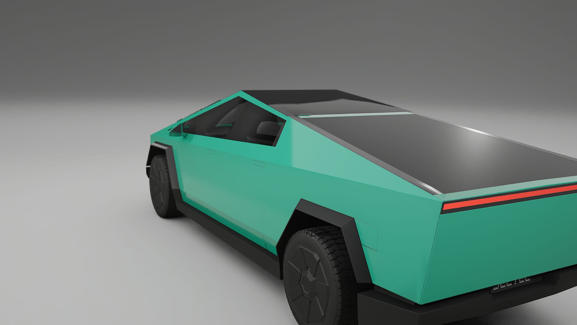 Tesla Cybertruck TPU Lackskyddsfilm | JEWEL Färgskiftande PPF – Komplett Förskuret Kit