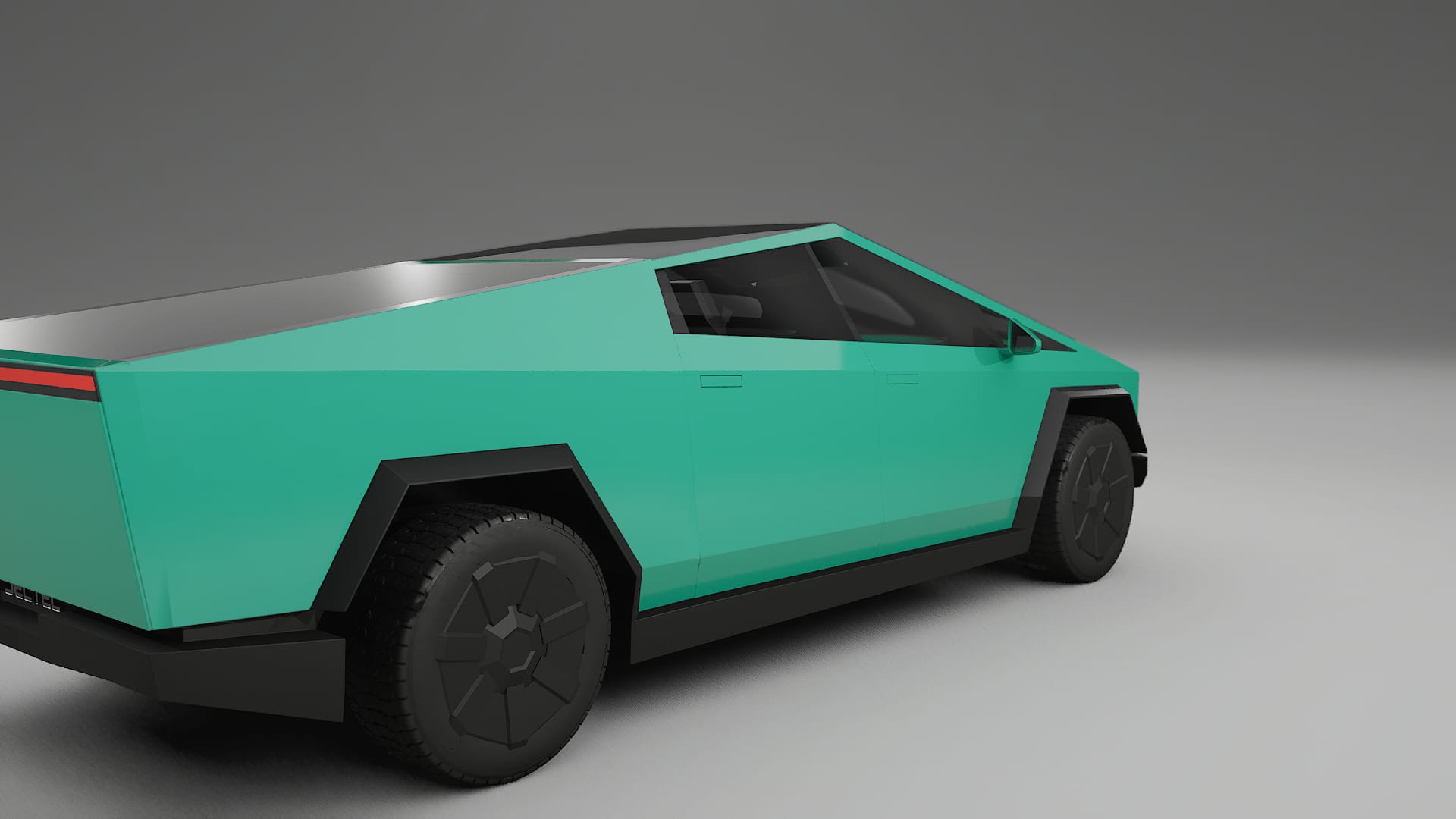 Tesla Cybertruck TPU Lackskyddsfilm | JEWEL Färgskiftande PPF – Komplett Förskuret Kit