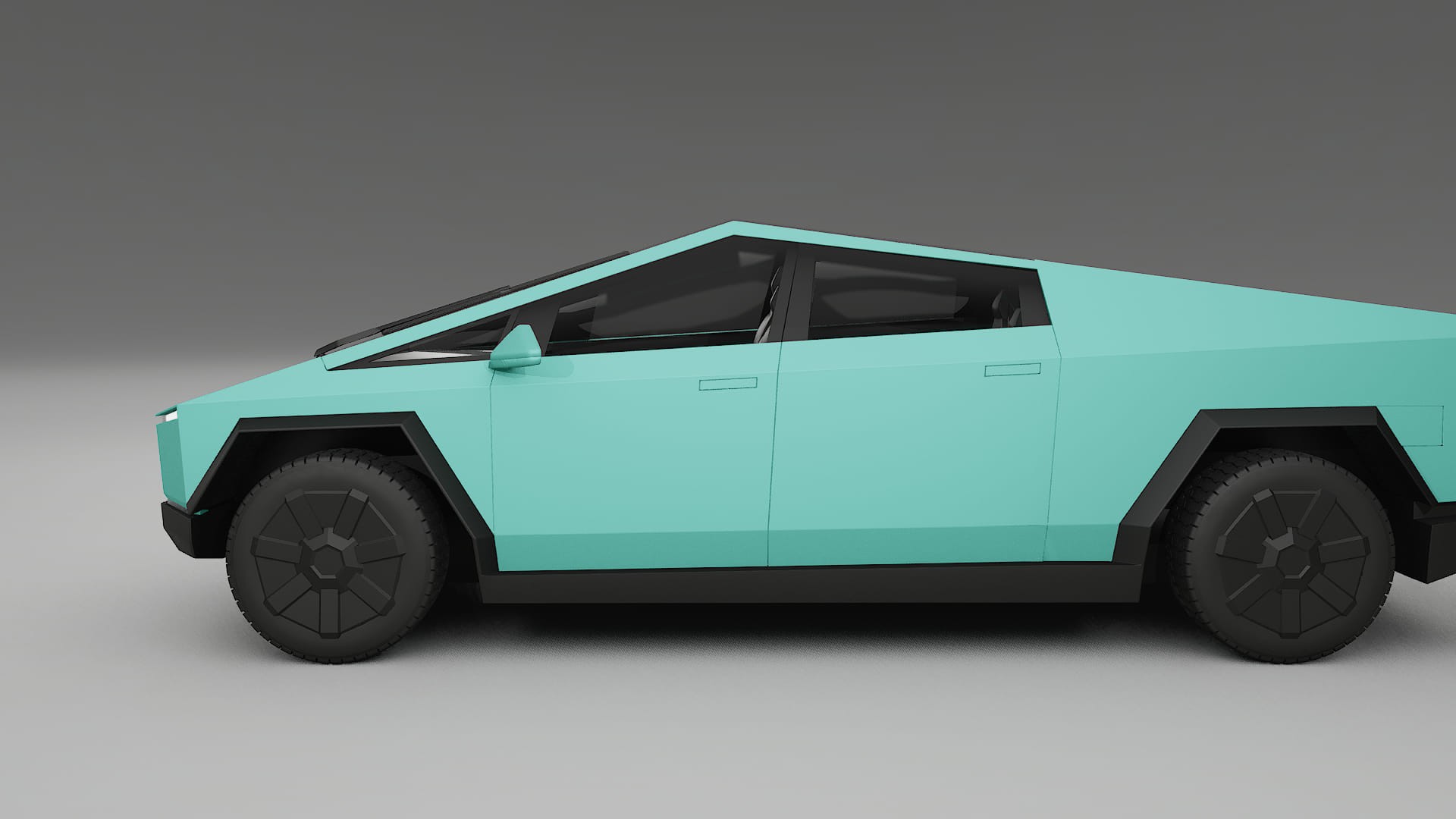 Tesla Cybertruck TPU Lackskyddsfilm | FROST Färgskiftande PPF – Komplett Förskuret Kit