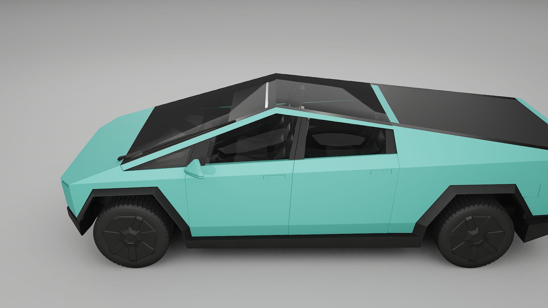 Tesla Cybertruck TPU Lackskyddsfilm | FROST Färgskiftande PPF – Komplett Förskuret Kit