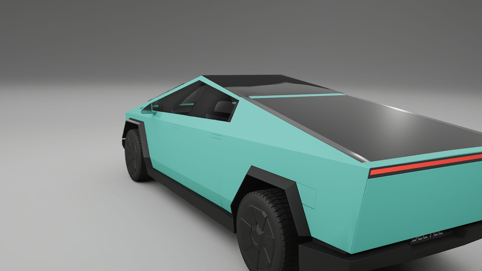 Tesla Cybertruck TPU Lackskyddsfilm | FROST Färgskiftande PPF – Komplett Förskuret Kit