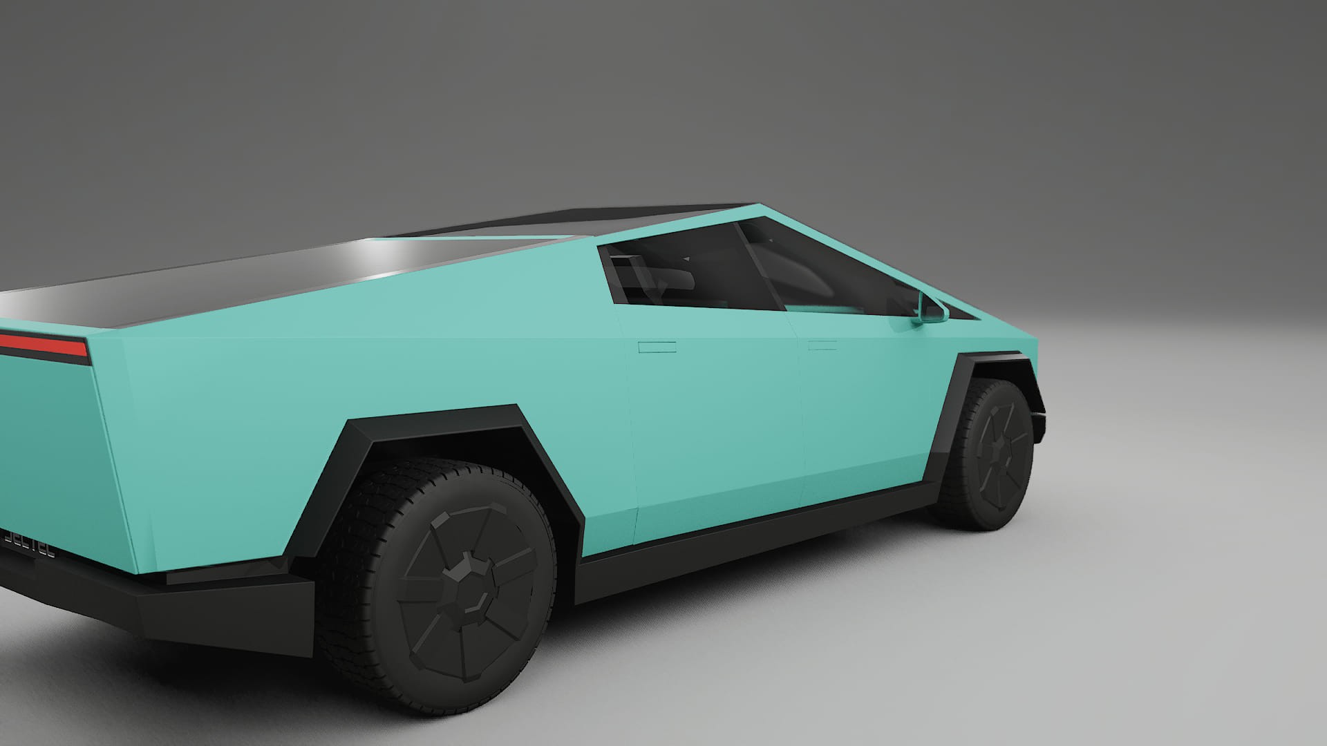 Tesla Cybertruck TPU Lackskyddsfilm | FROST Färgskiftande PPF – Komplett Förskuret Kit