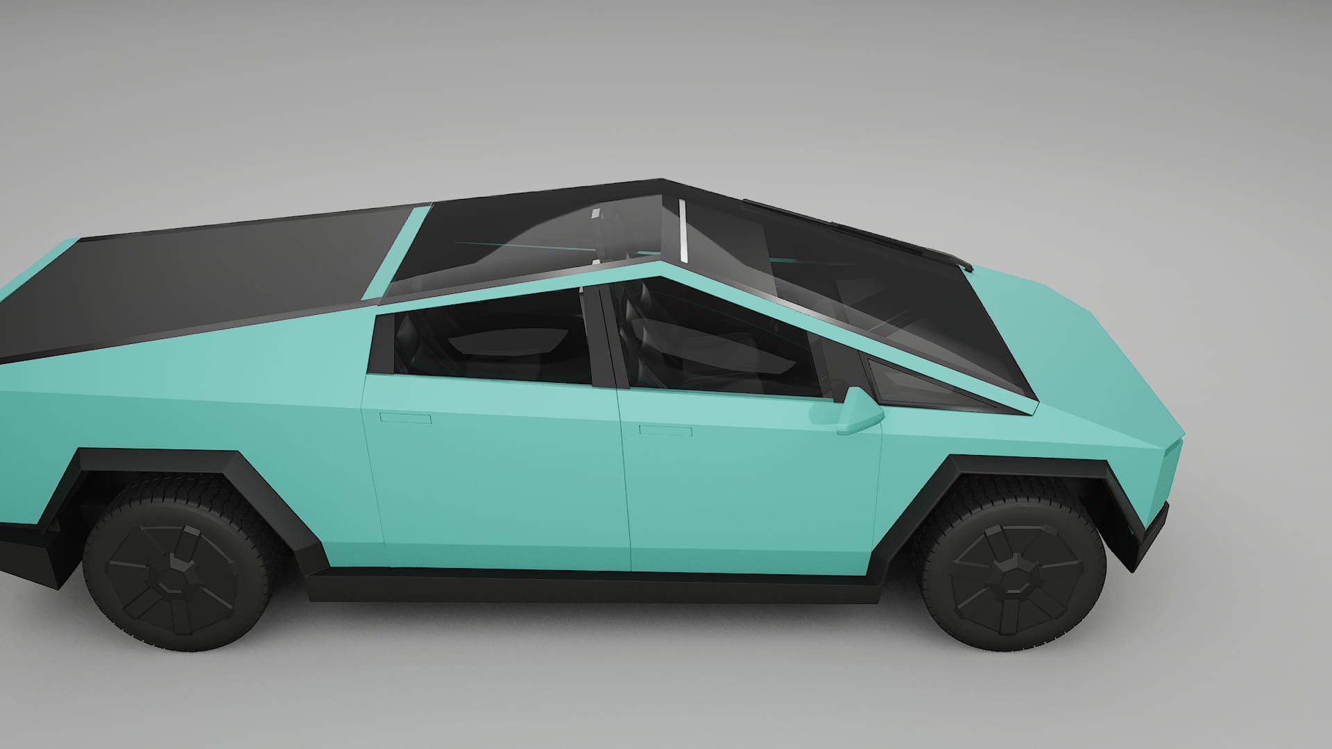 Tesla Cybertruck TPU Lackskyddsfilm | FROST Färgskiftande PPF – Komplett Förskuret Kit