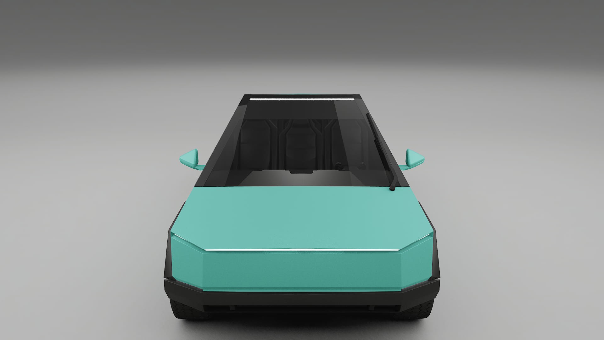 Tesla Cybertruck TPU Lackskyddsfilm | FROST Färgskiftande PPF – Komplett Förskuret Kit