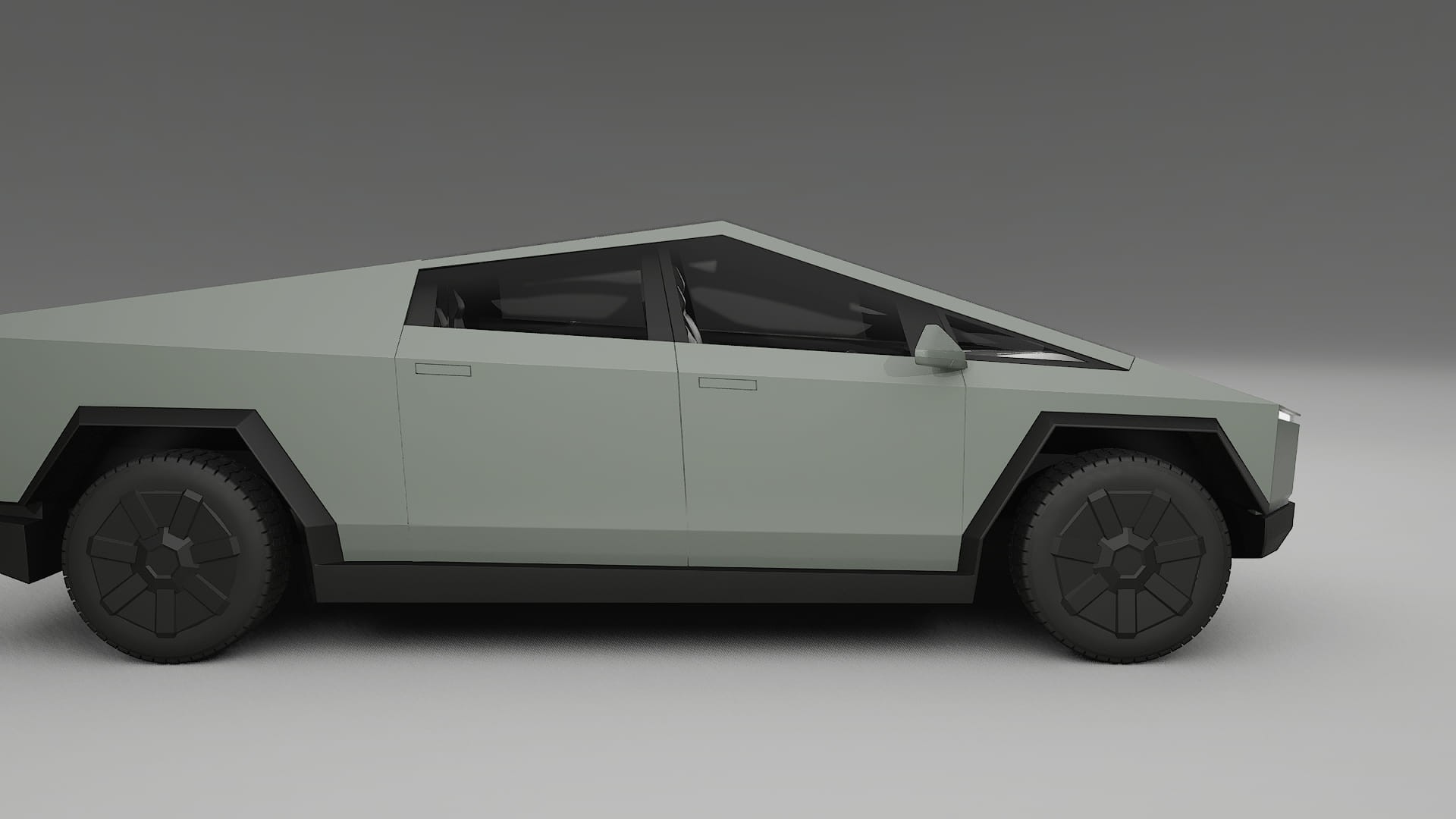 Tesla Cybertruck TPU Lackskyddsfilm | SLATE Färgskiftande PPF – Komplett Förskuret Kit