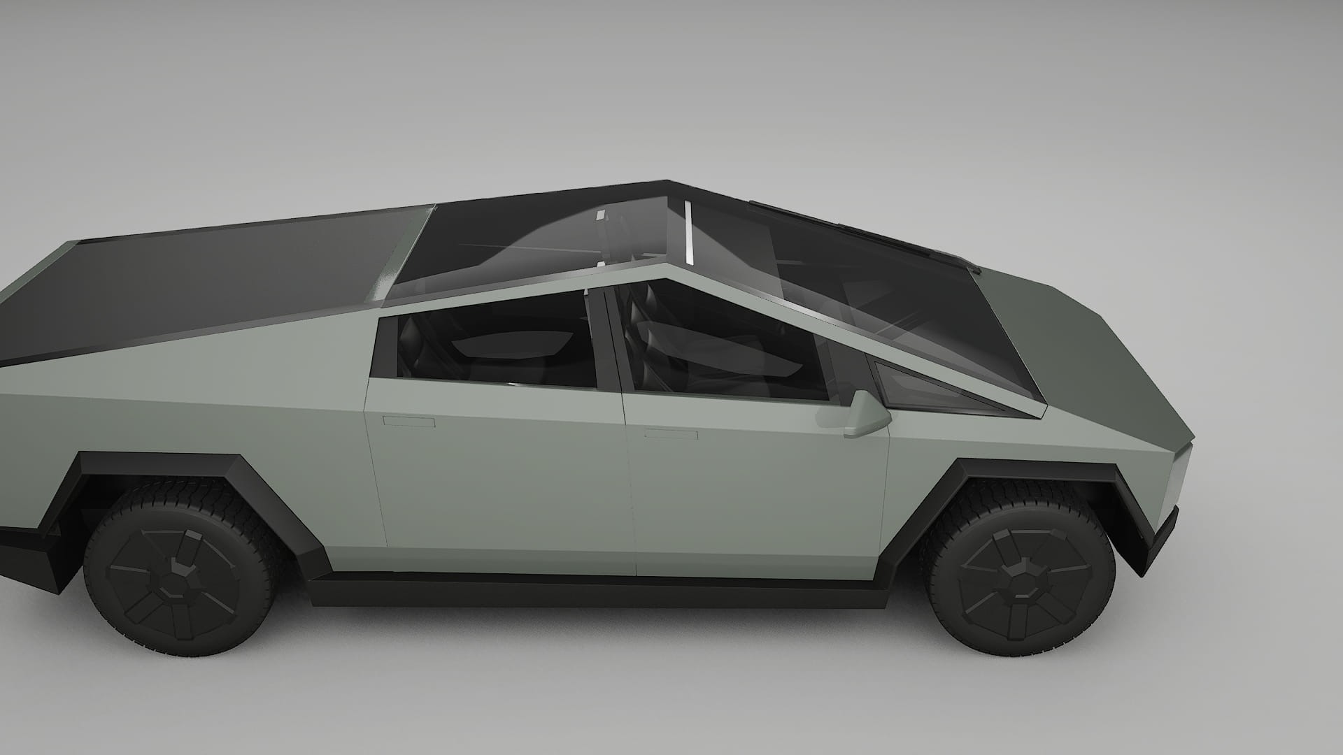 Tesla Cybertruck TPU Lackskyddsfilm | SLATE Färgskiftande PPF – Komplett Förskuret Kit