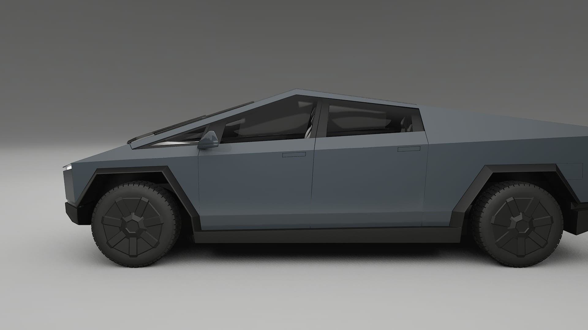 Tesla Cybertruck TPU Lackskyddsfilm | GRANITE Färgskiftande PPF – Komplett Förskuret Kit