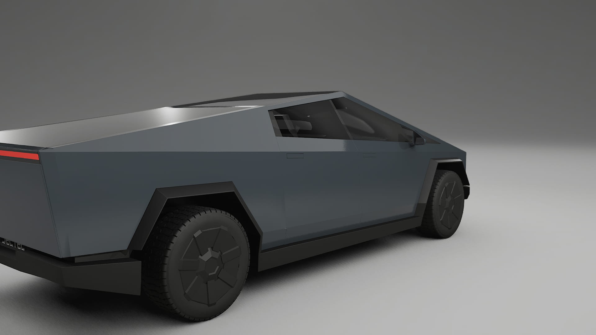 Tesla Cybertruck TPU Lackskyddsfilm | GRANITE Färgskiftande PPF – Komplett Förskuret Kit