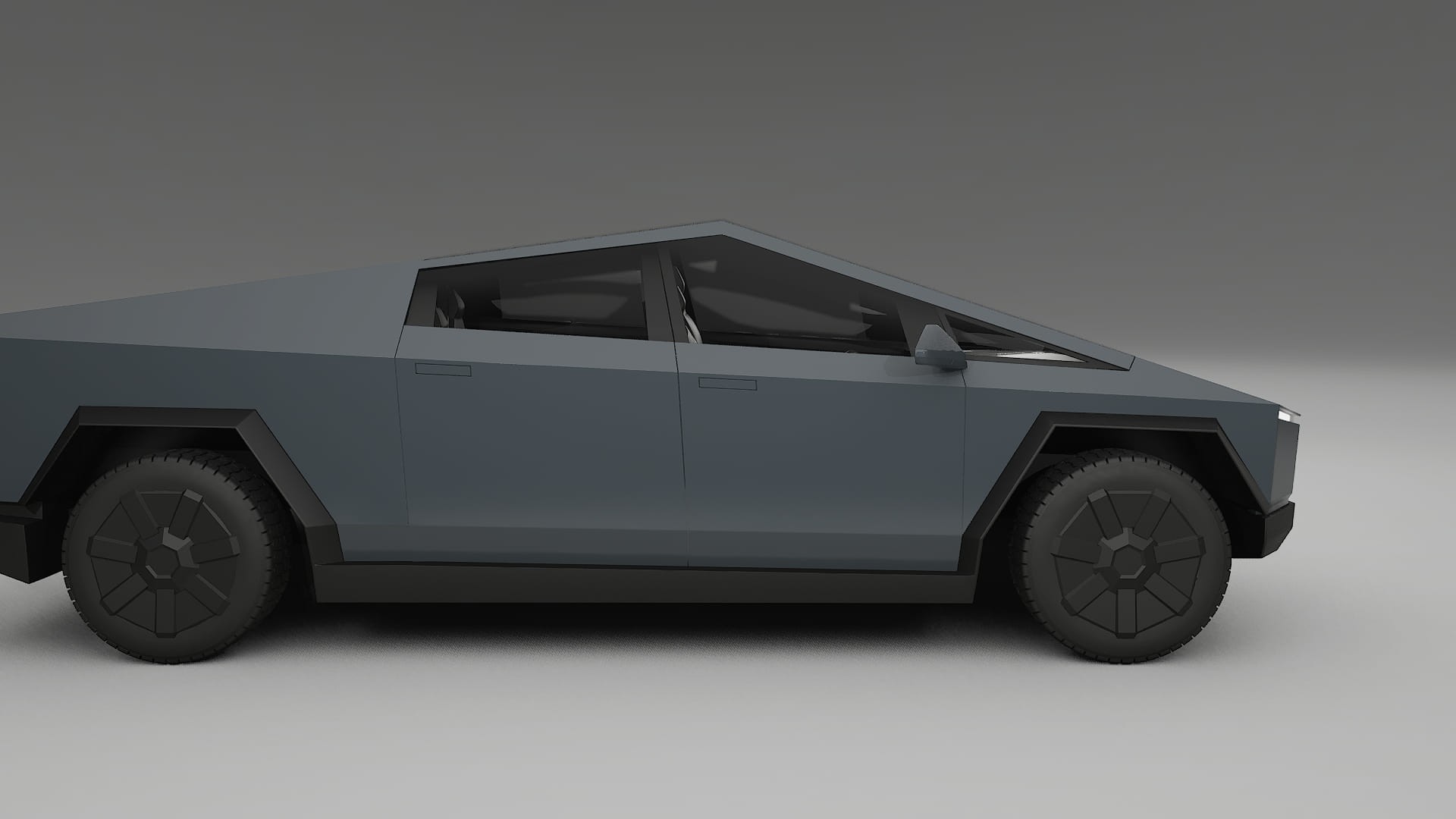 Tesla Cybertruck TPU Lackskyddsfilm | GRANITE Färgskiftande PPF – Komplett Förskuret Kit