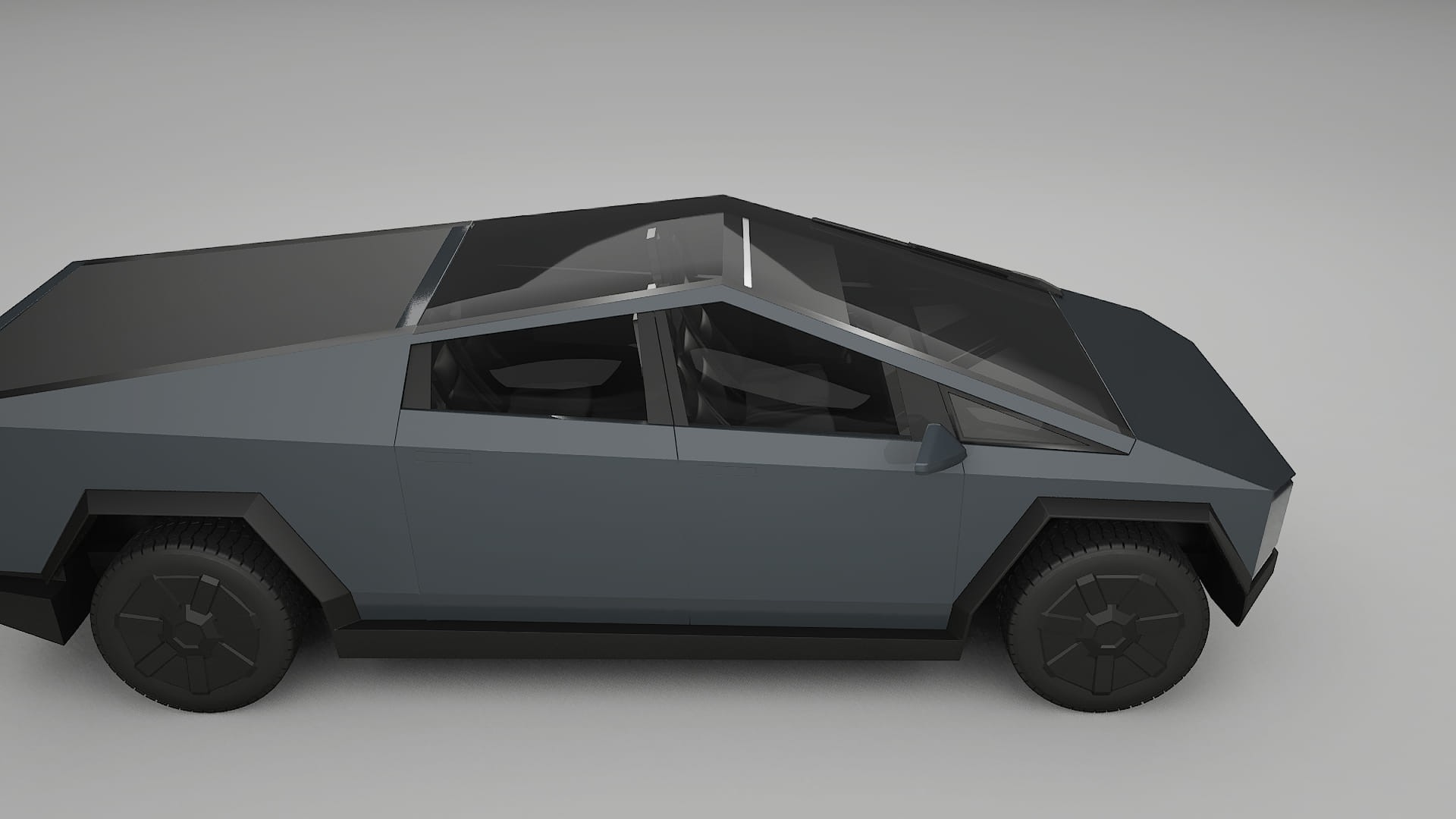 Tesla Cybertruck TPU Lackskyddsfilm | GRANITE Färgskiftande PPF – Komplett Förskuret Kit