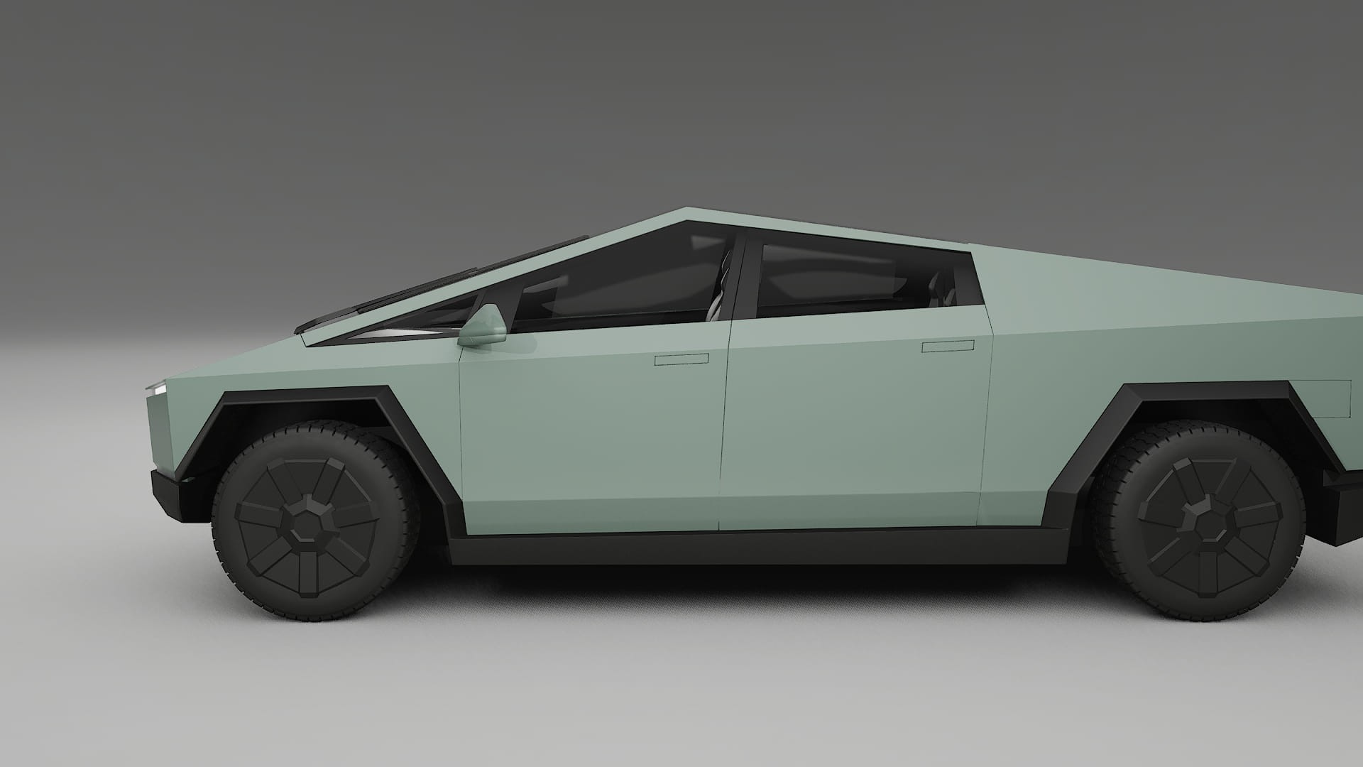 Tesla Cybertruck TPU Lackskyddsfilm | CINDER Färgskiftande PPF – Komplett Förskuret Kit