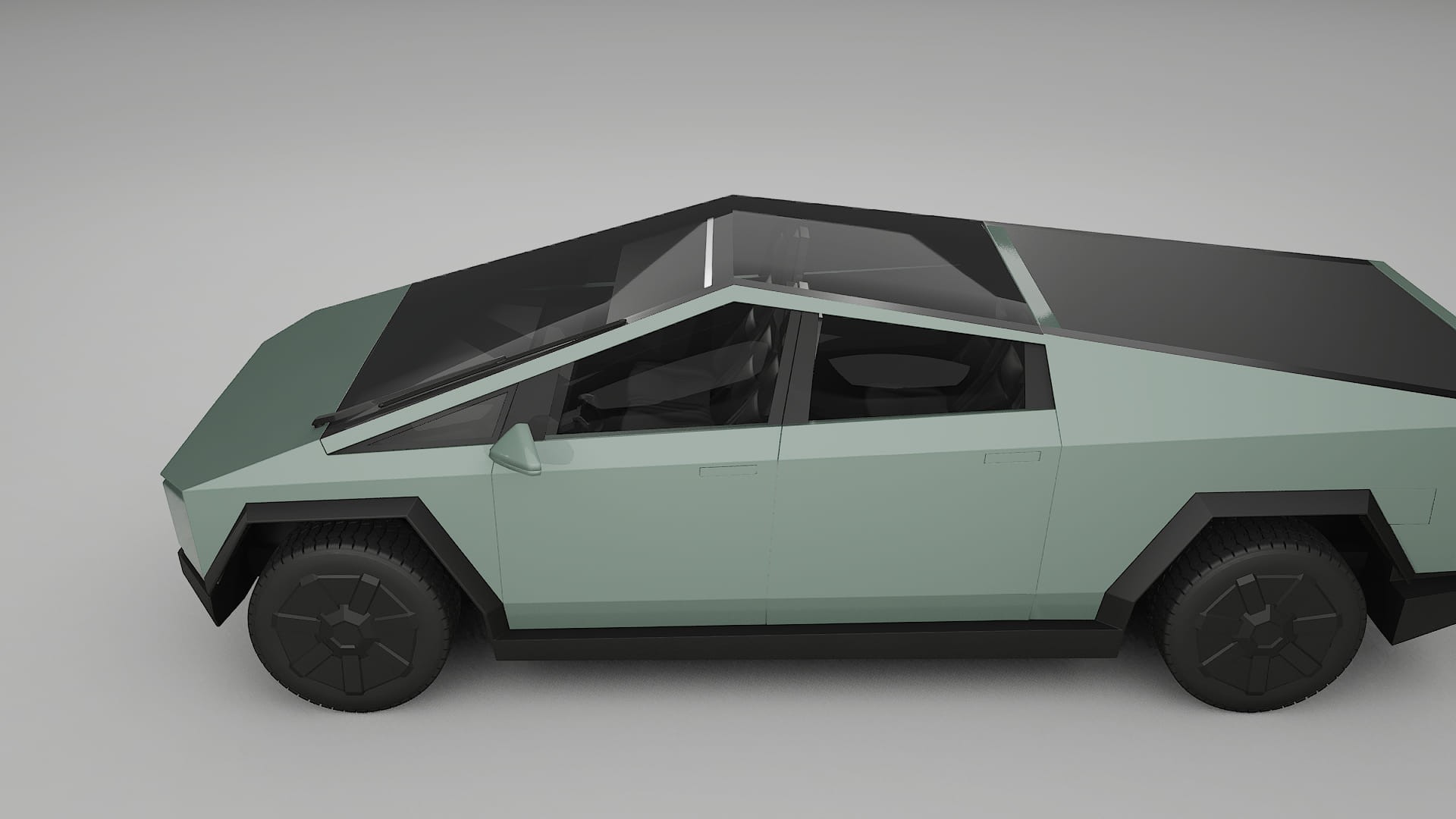 Tesla Cybertruck TPU Lackskyddsfilm | CINDER Färgskiftande PPF – Komplett Förskuret Kit