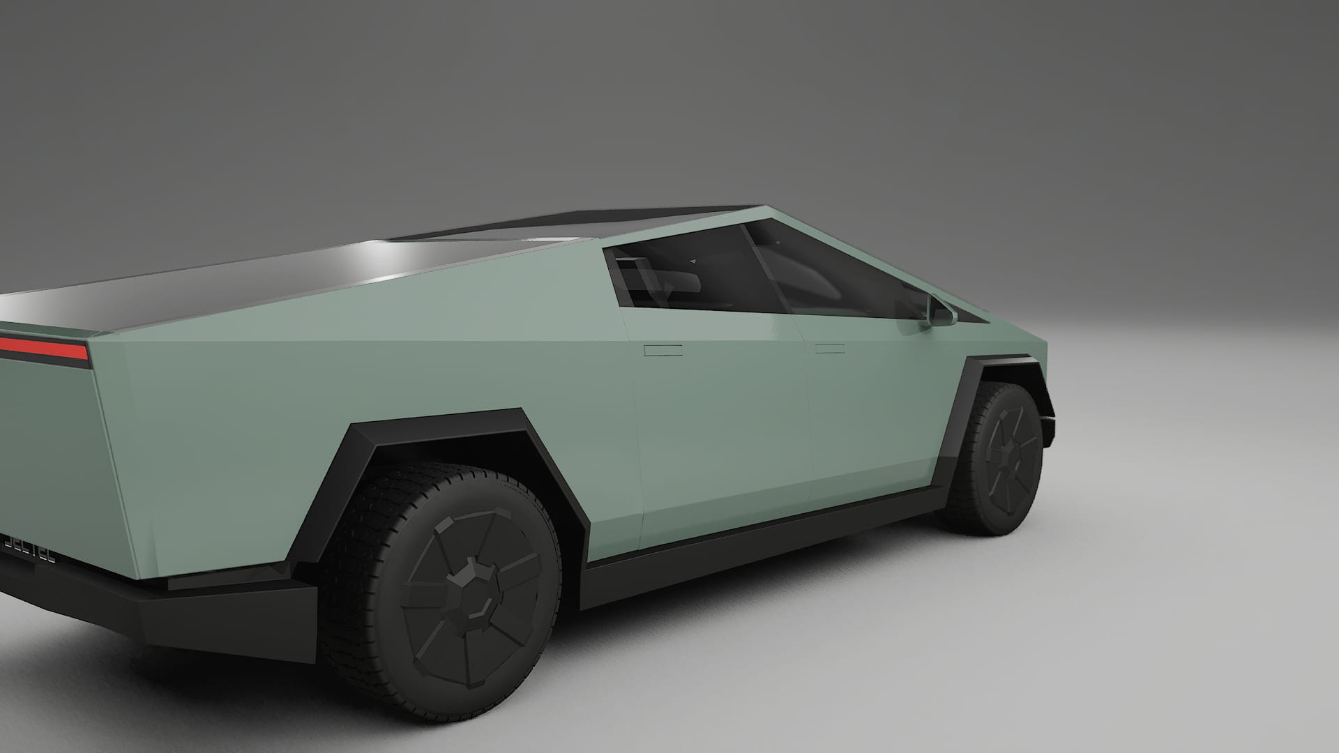 Tesla Cybertruck TPU Lackskyddsfilm | CINDER Färgskiftande PPF – Komplett Förskuret Kit