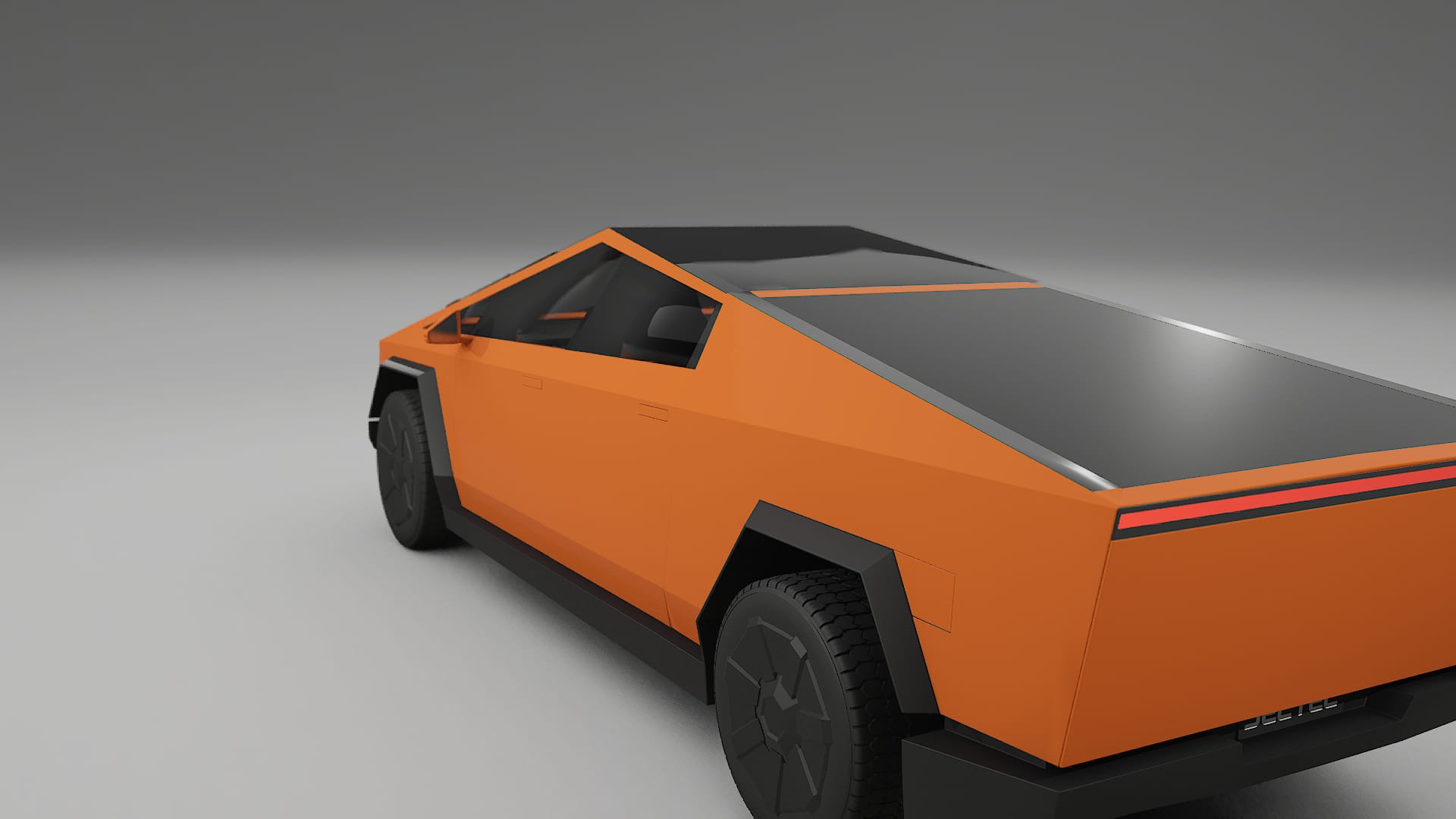 Tesla Cybertruck TPU Lackskyddsfilm | ROCKET Färgskiftande PPF – Komplett Förskuret Kit