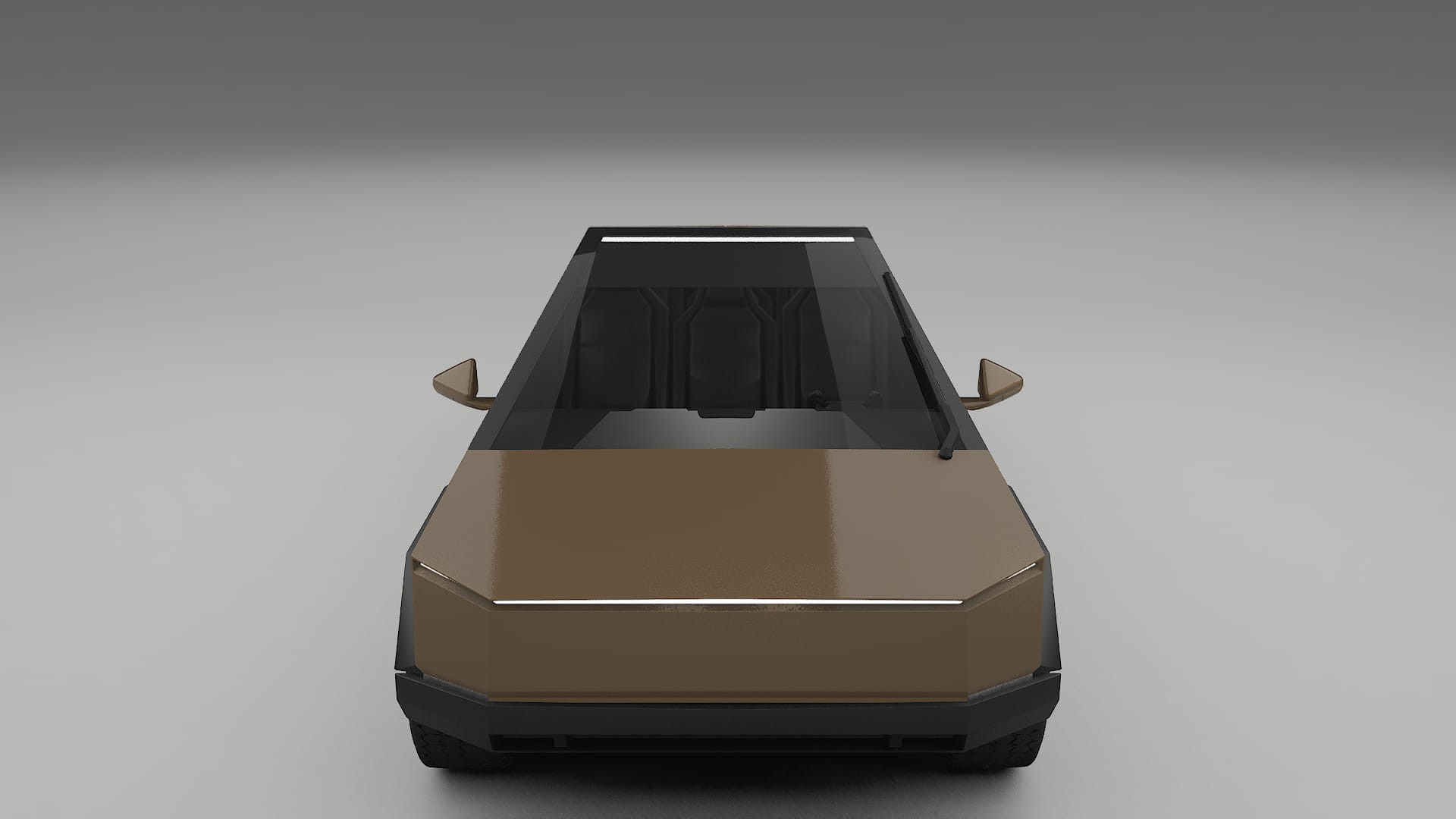 Tesla Cybertruck TPU Lackskyddsfilm | SAHARA Färgskiftande PPF – Komplett Förskuret Kit