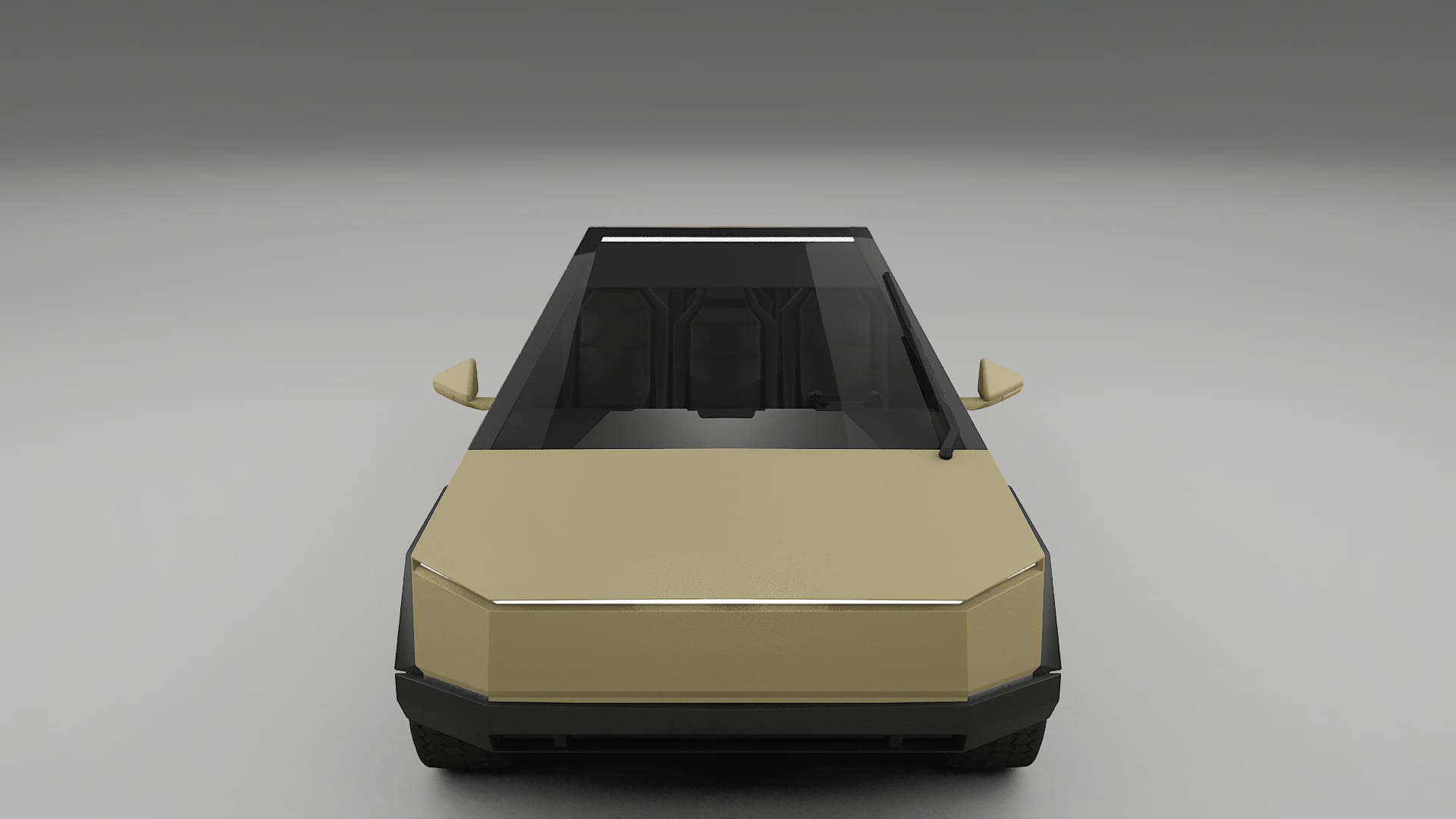 Tesla Cybertruck TPU Lackskyddsfilm | SAND Färgskiftande PPF – Komplett Förskuret Kit