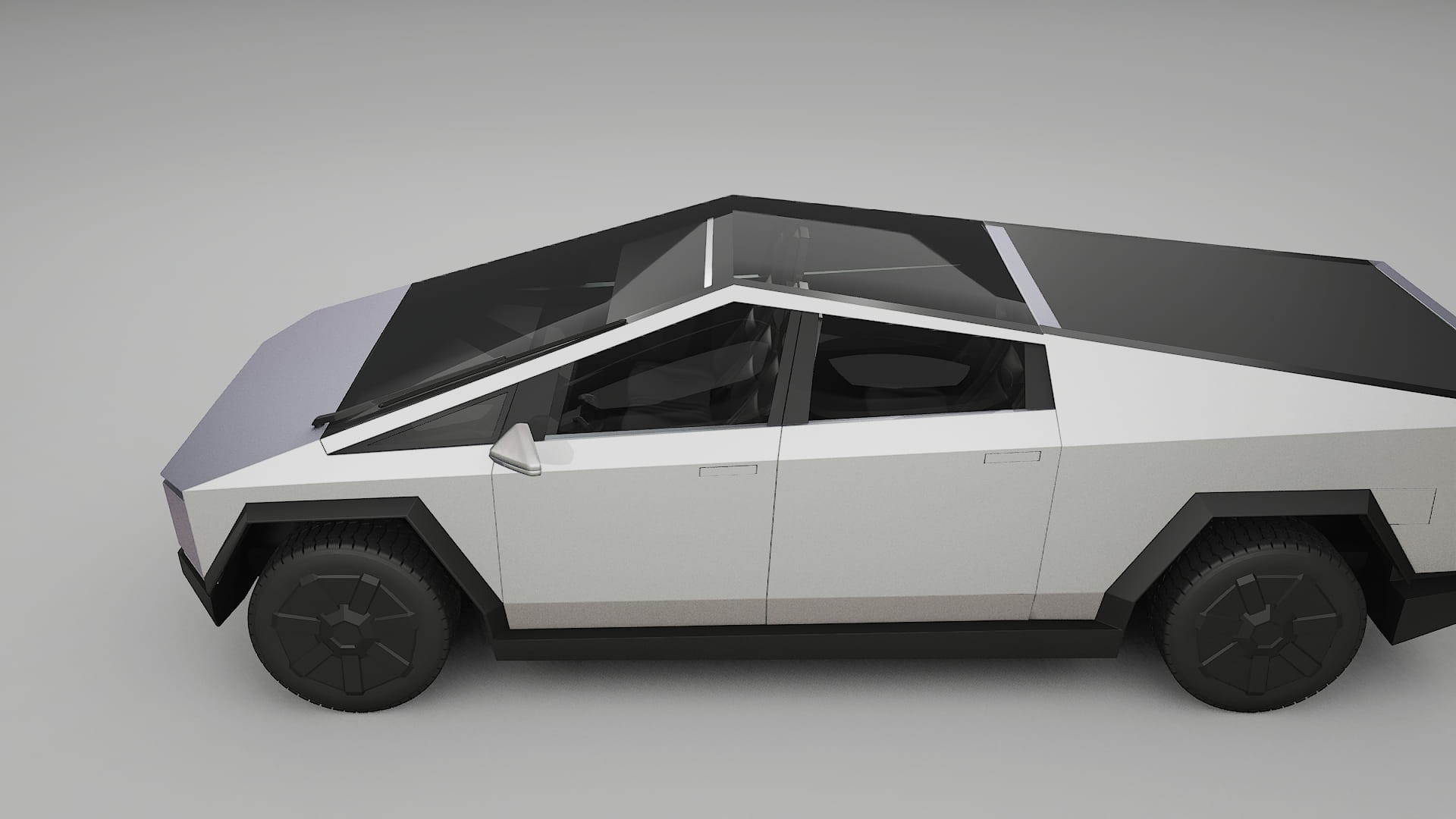 Tesla Cybertruck TPU Lackskyddsfilm | NEBULA Färgskiftande PPF – Komplett Förskuret Kit