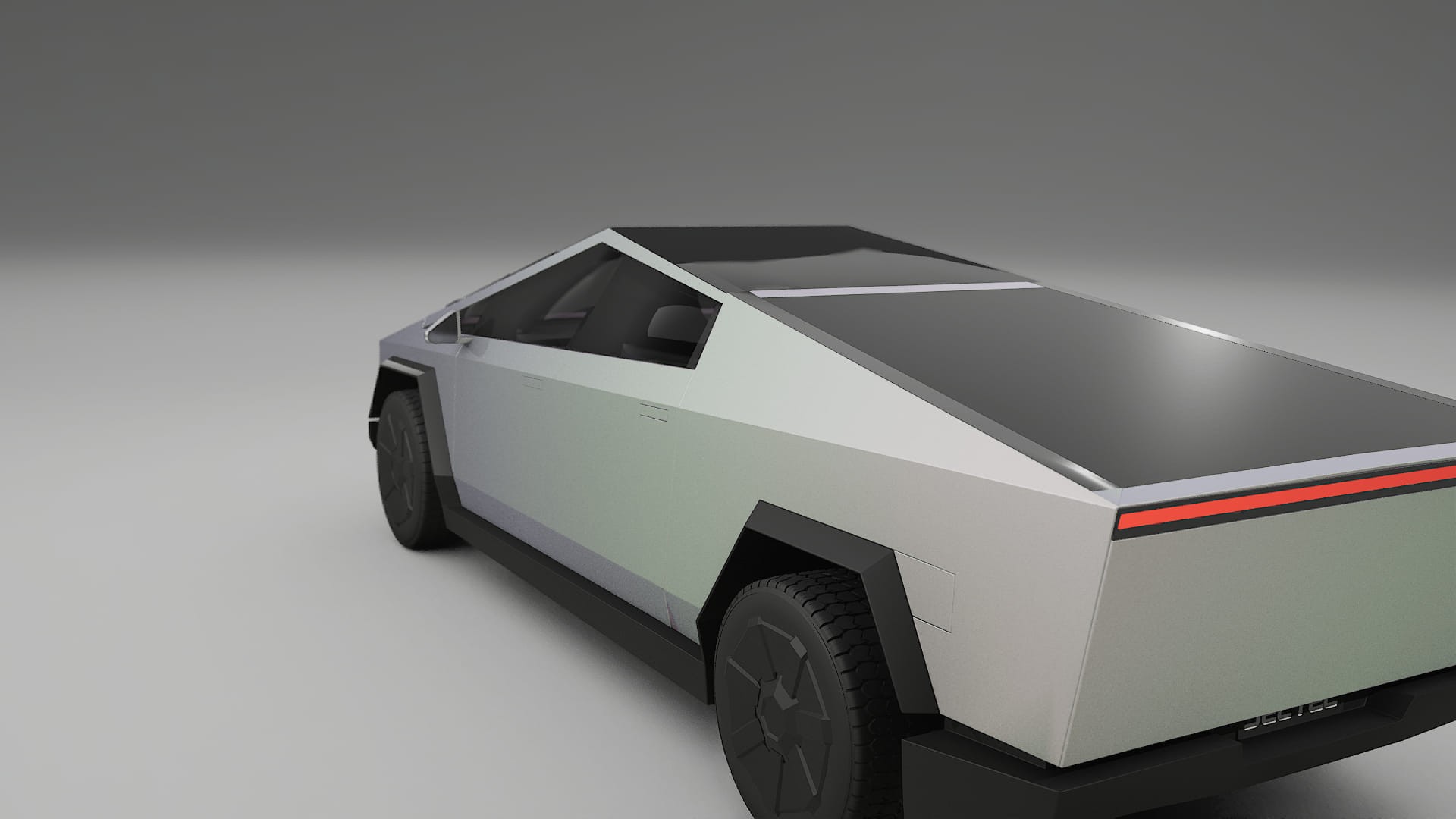 Tesla Cybertruck TPU Lackskyddsfilm | NEBULA Färgskiftande PPF – Komplett Förskuret Kit