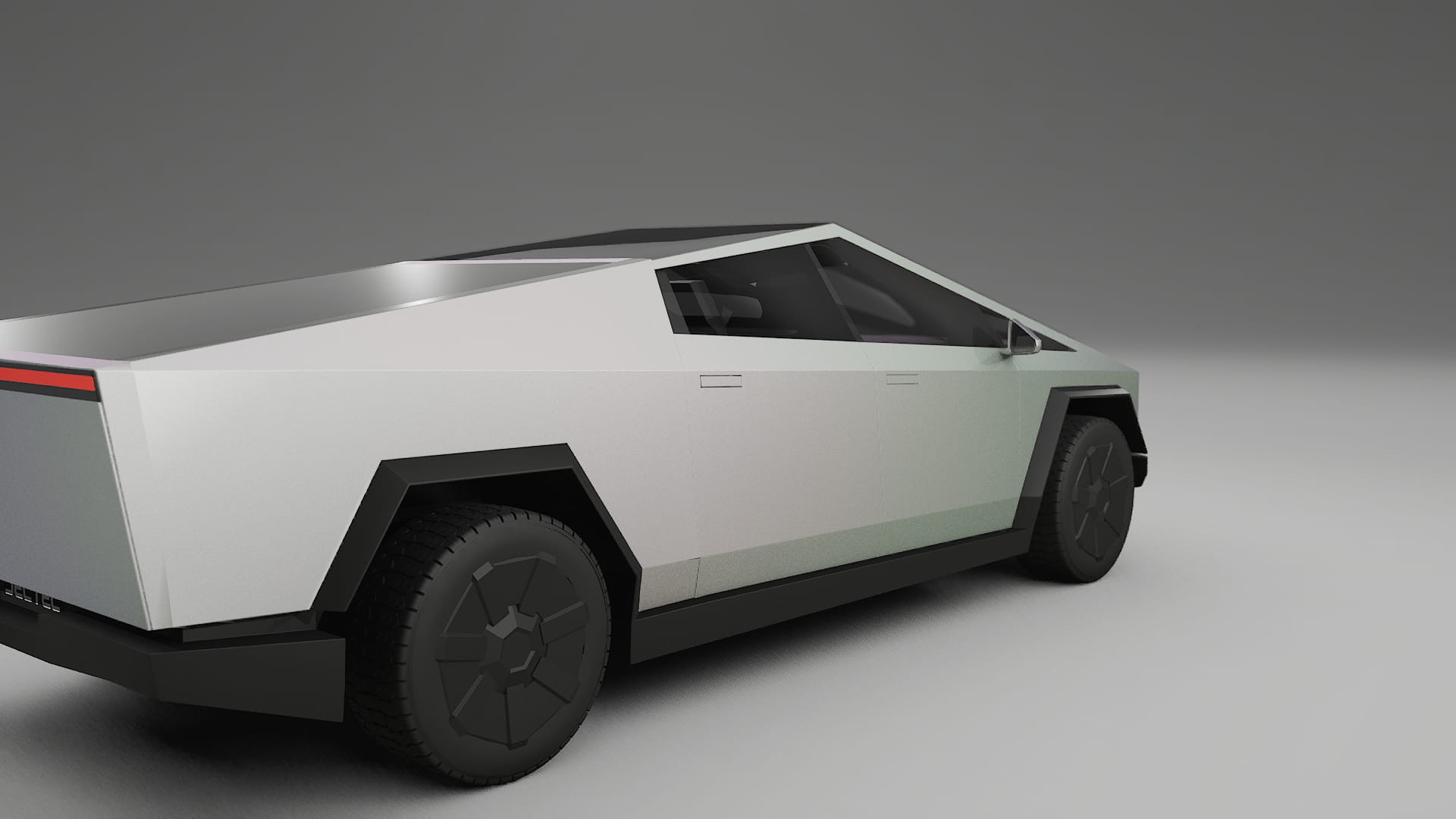 Tesla Cybertruck TPU Lackskyddsfilm | NEBULA Färgskiftande PPF – Komplett Förskuret Kit