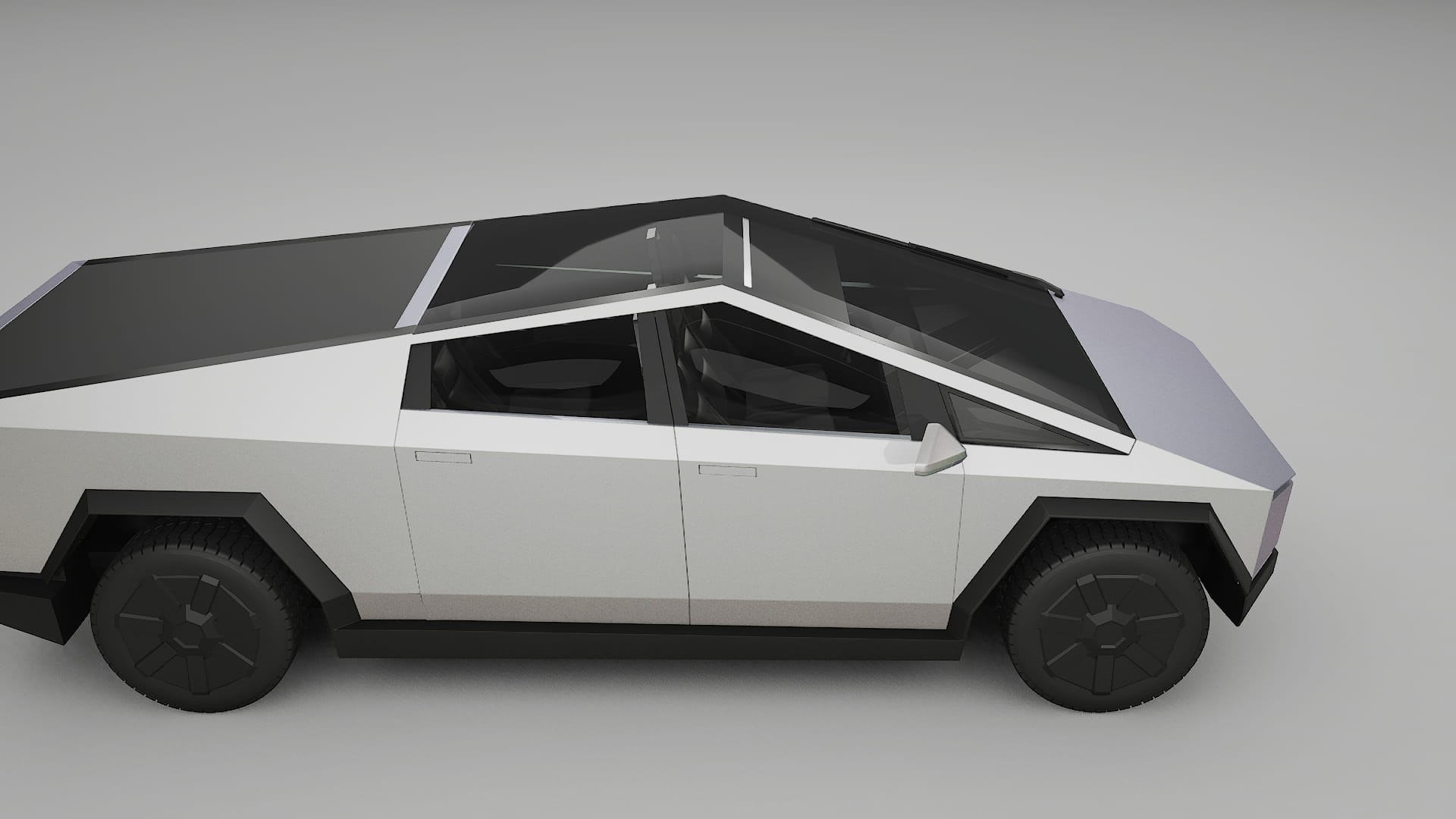 Tesla Cybertruck TPU Lackskyddsfilm | NEBULA Färgskiftande PPF – Komplett Förskuret Kit