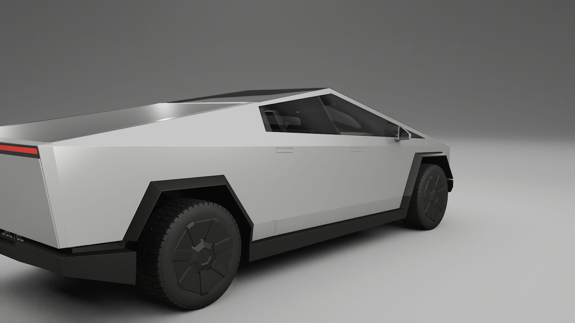 Tesla Cybertruck TPU Lackskyddsfilm | OPAL Färgskiftande PPF – Komplett Förskuret Kit