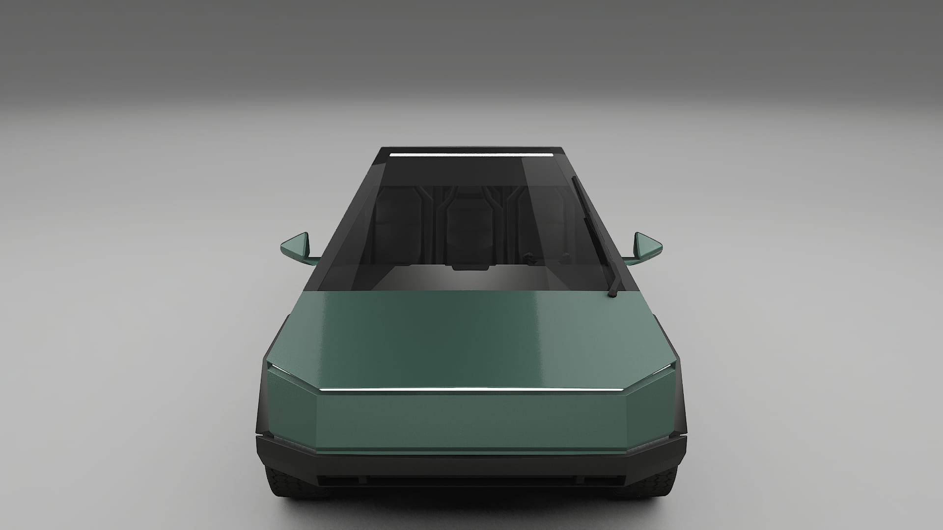 Tesla Cybertruck TPU Lackskyddsfilm | EVERGREEN Färgskiftande PPF – Komplett Förskuret Kit