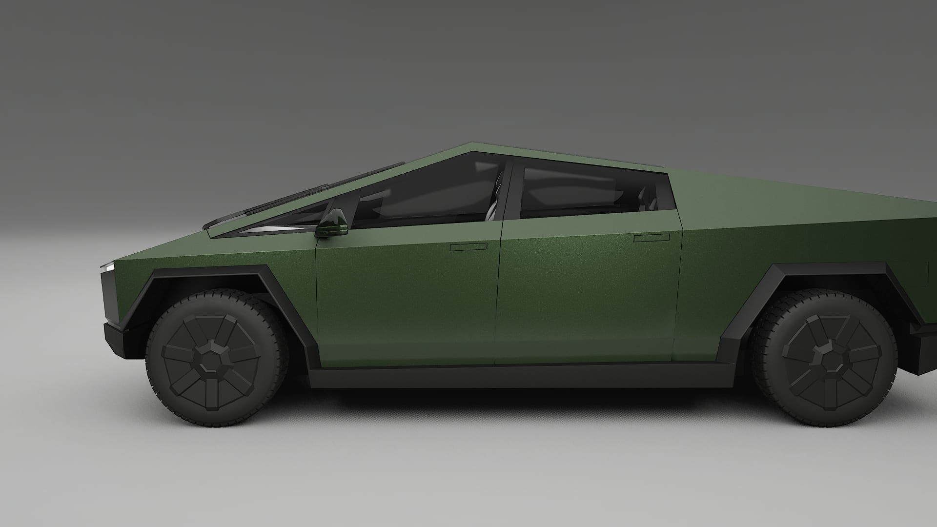 Tesla Cybertruck TPU Lackskyddsfilm | LAGOON Färgskiftande PPF – Komplett Förskuret Kit