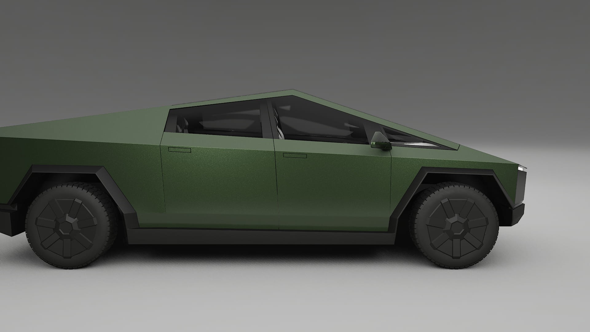 Tesla Cybertruck TPU Lackskyddsfilm | LAGOON Färgskiftande PPF – Komplett Förskuret Kit