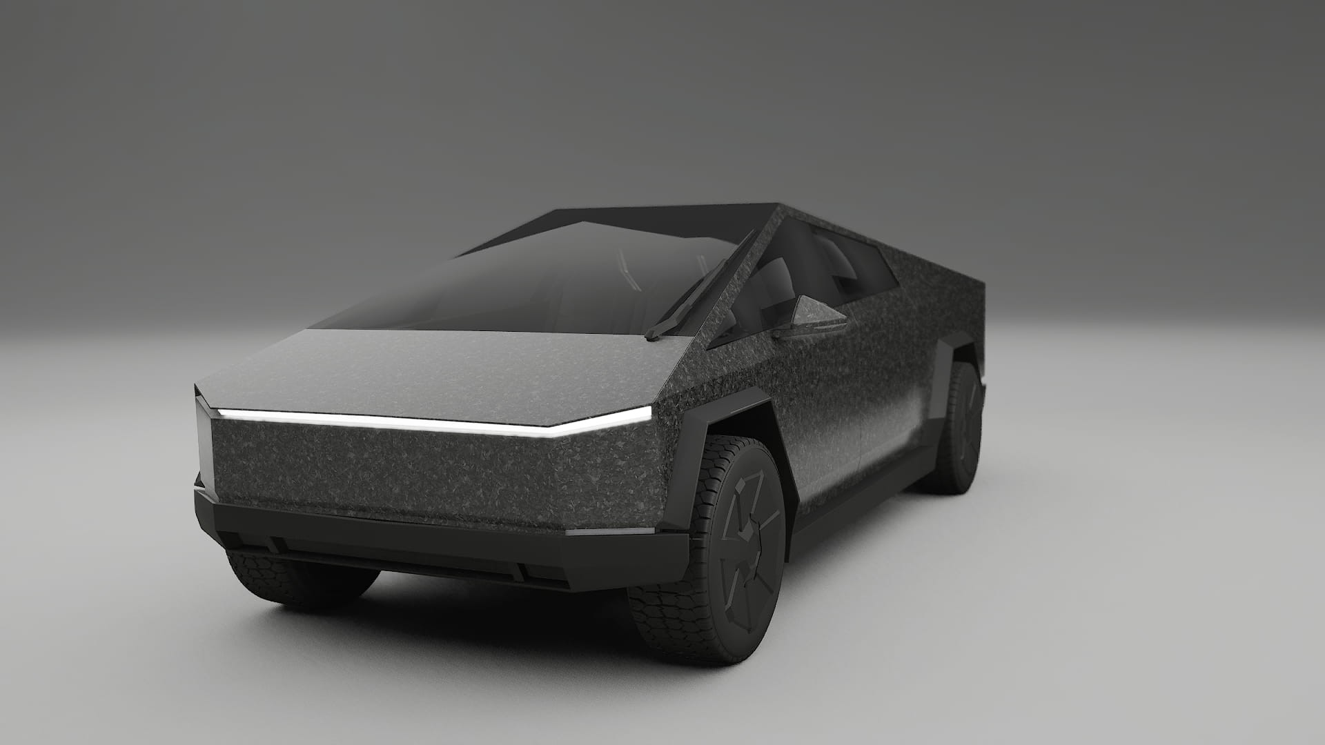 Tesla Cybertruck TPU Lackskyddsfilm | FORGED S Färgskiftande PPF – Komplett Förskuret Kit