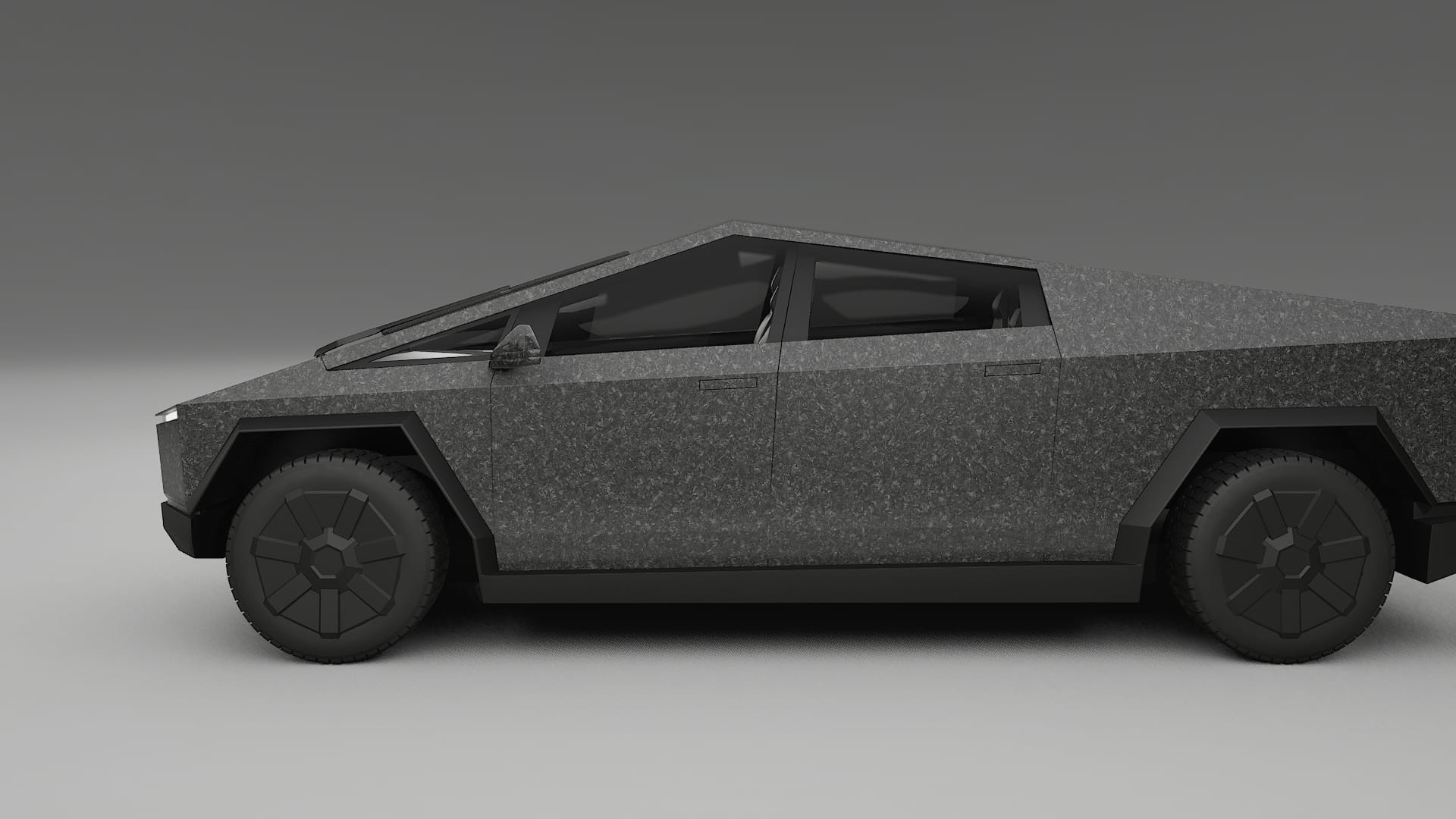 Tesla Cybertruck TPU Lackskyddsfilm | FORGED S Färgskiftande PPF – Komplett Förskuret Kit