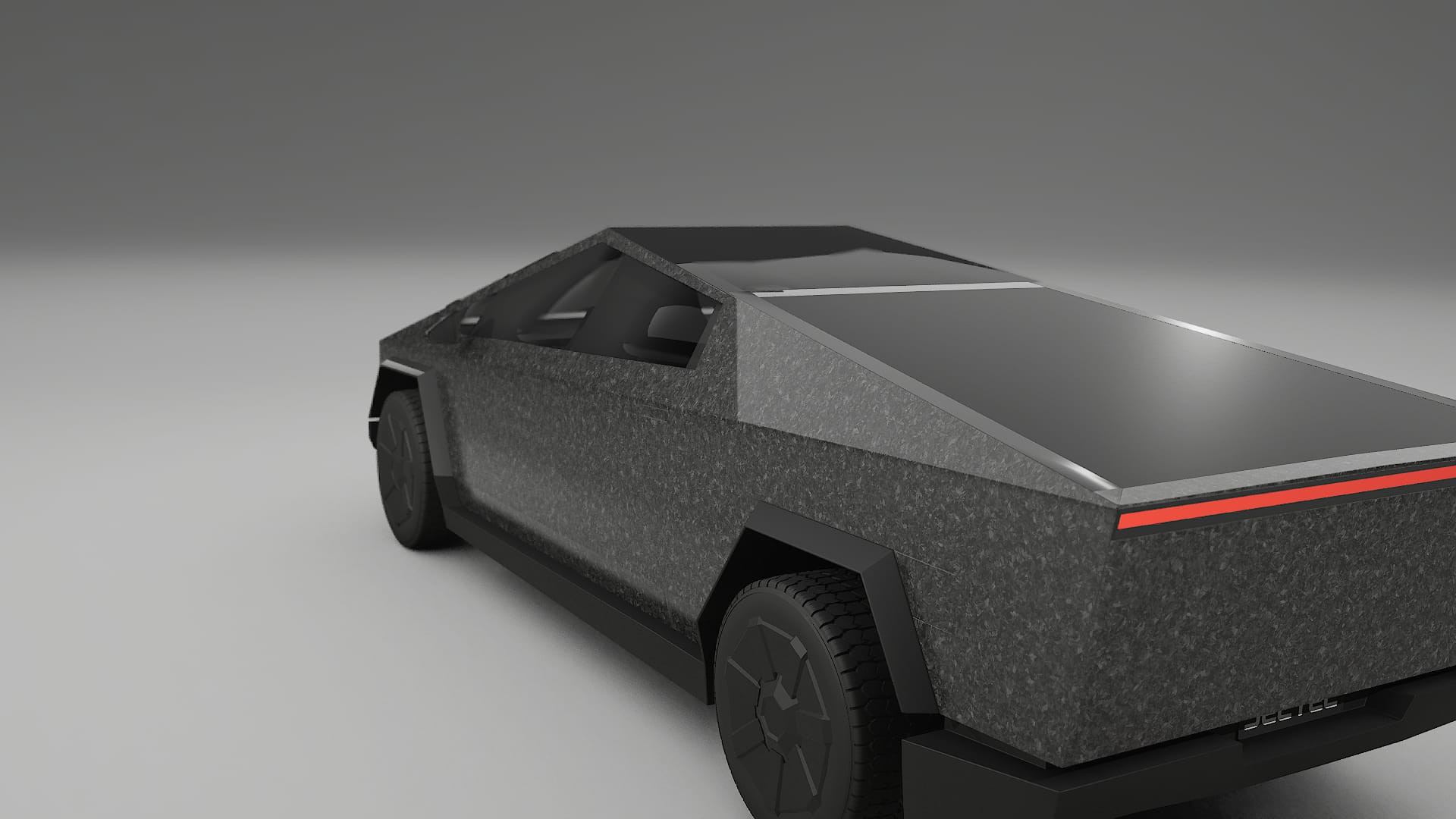 Tesla Cybertruck TPU Lackskyddsfilm | FORGED S Färgskiftande PPF – Komplett Förskuret Kit