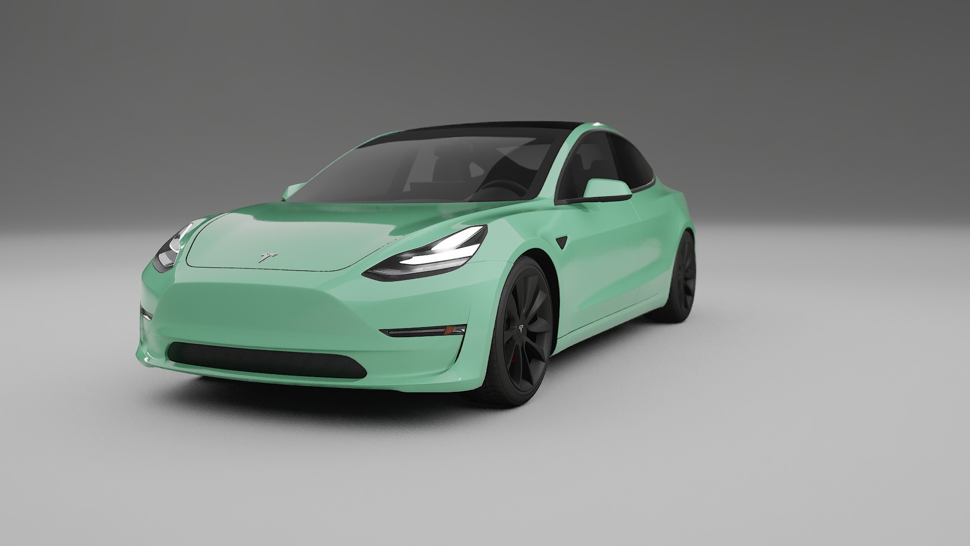Tesla Model3 TPU Lackskyddsfilm | DUSTY Färgskiftande PPF – Komplett Förskuret Kit